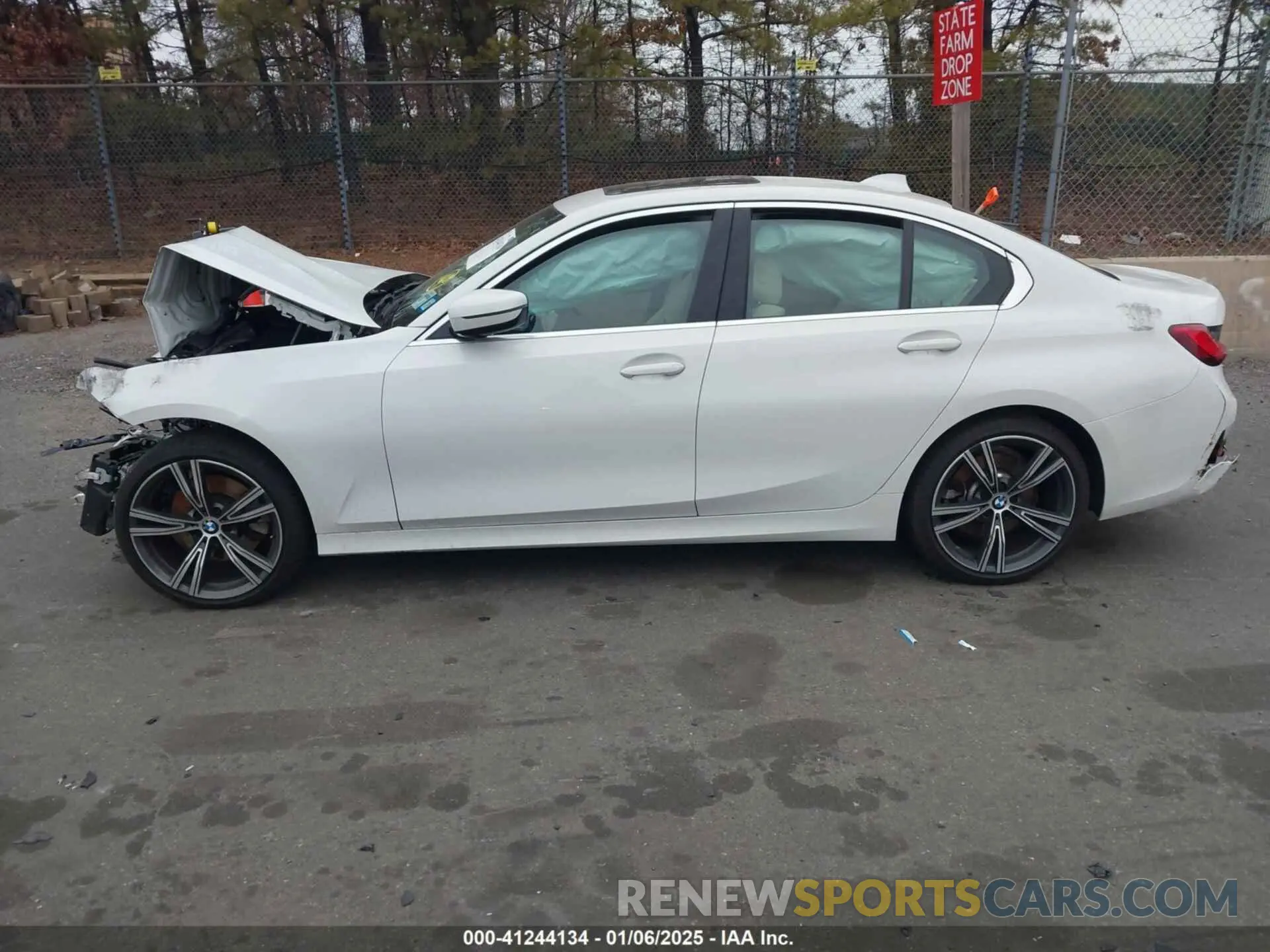 13 fotografías del automóvil dañado 3MW5R7J03M8B65004 BMW 330I 2021
