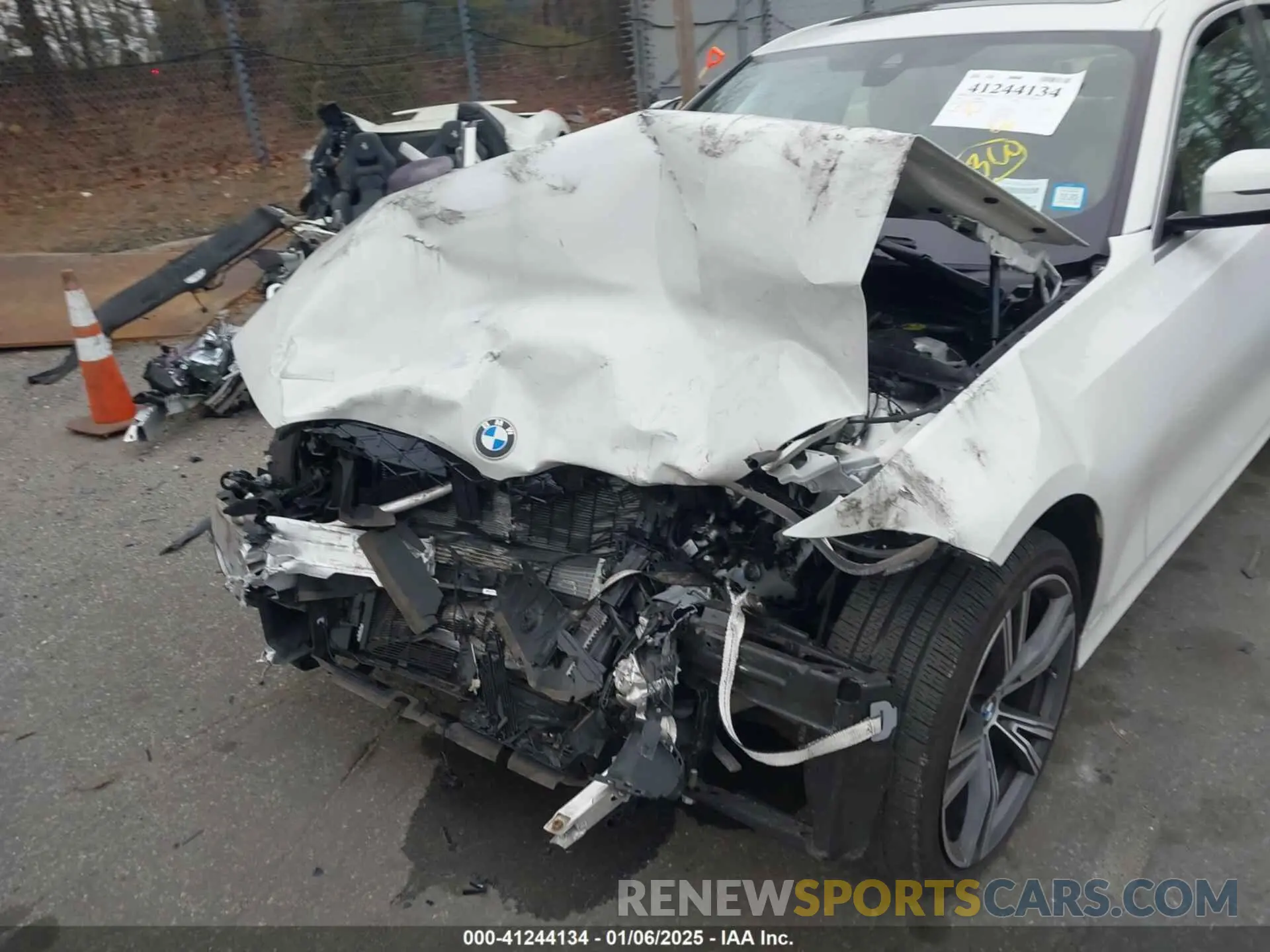 6 fotografías del automóvil dañado 3MW5R7J03M8B65004 BMW 330I 2021