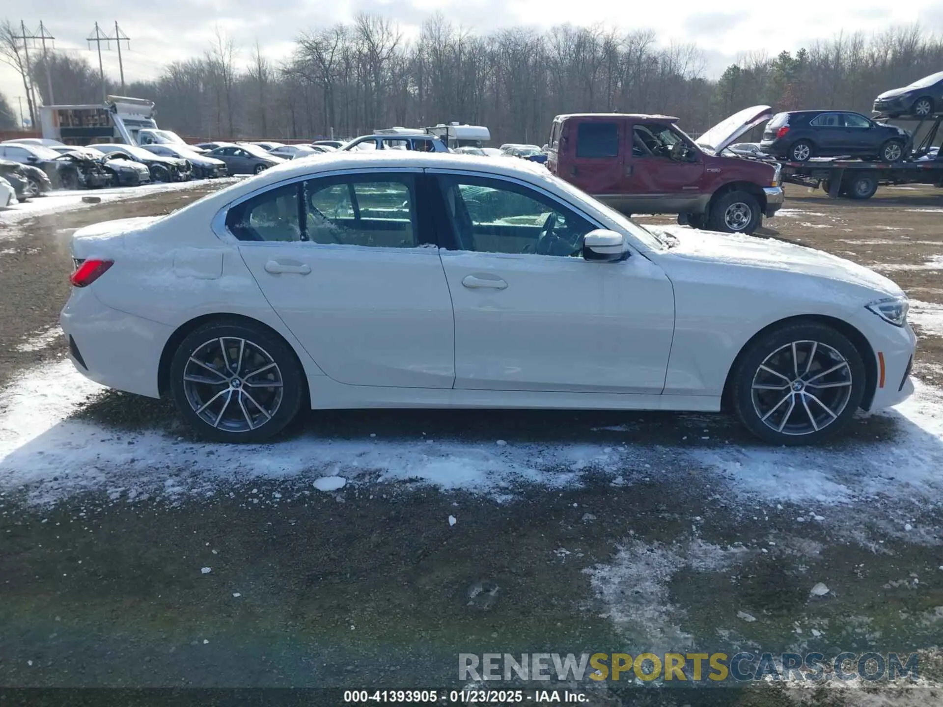 13 fotografías del automóvil dañado 3MW5R7J04M8B63164 BMW 330I 2021