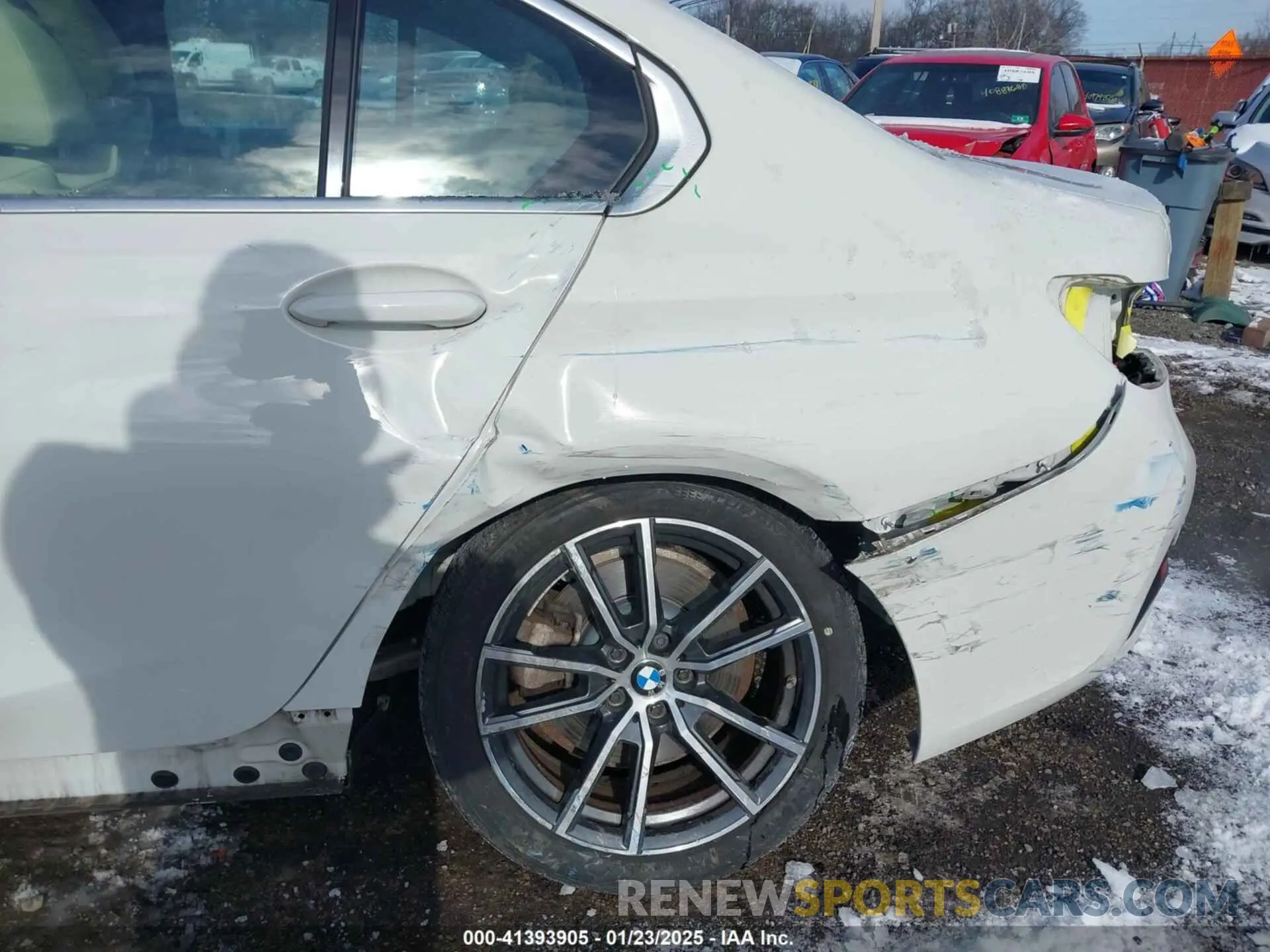 6 fotografías del automóvil dañado 3MW5R7J04M8B63164 BMW 330I 2021
