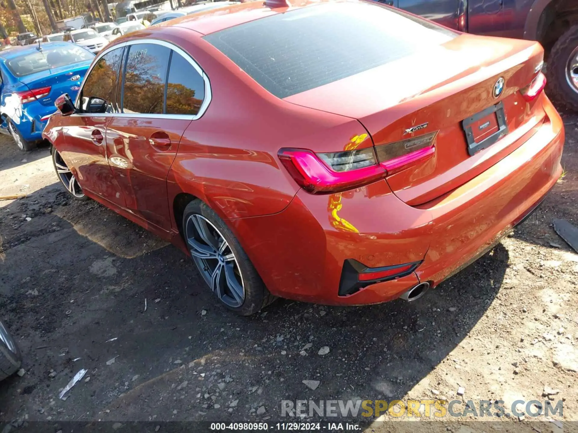 3 fotografías del automóvil dañado 3MW5R7J06M8B48407 BMW 330I 2021