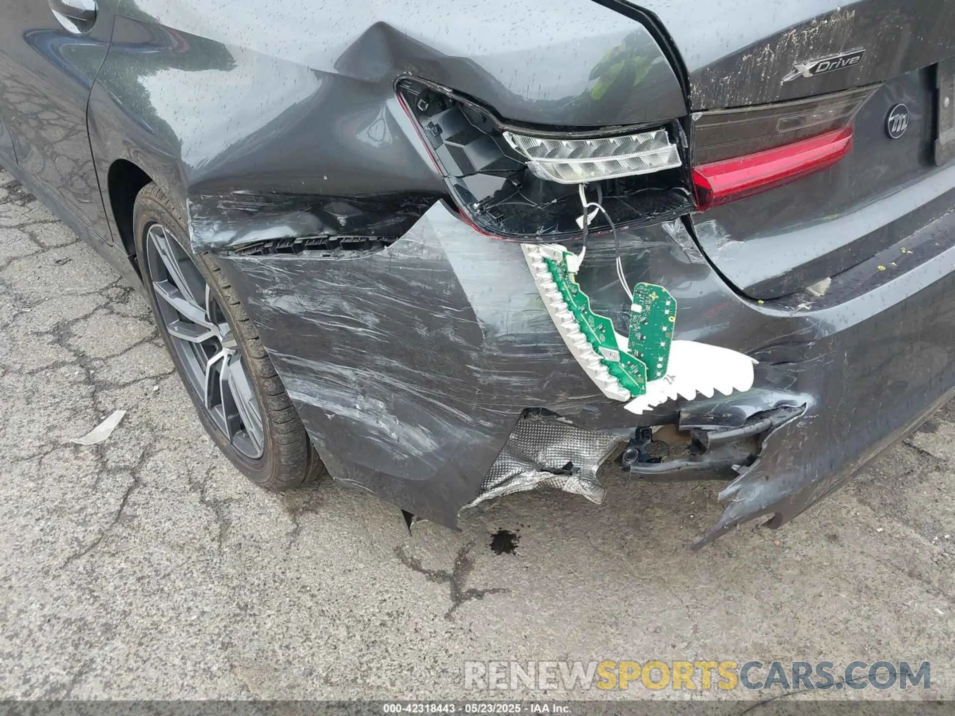 6 fotografías del automóvil dañado 3MW5R7J07M8B65104 BMW 330I 2021