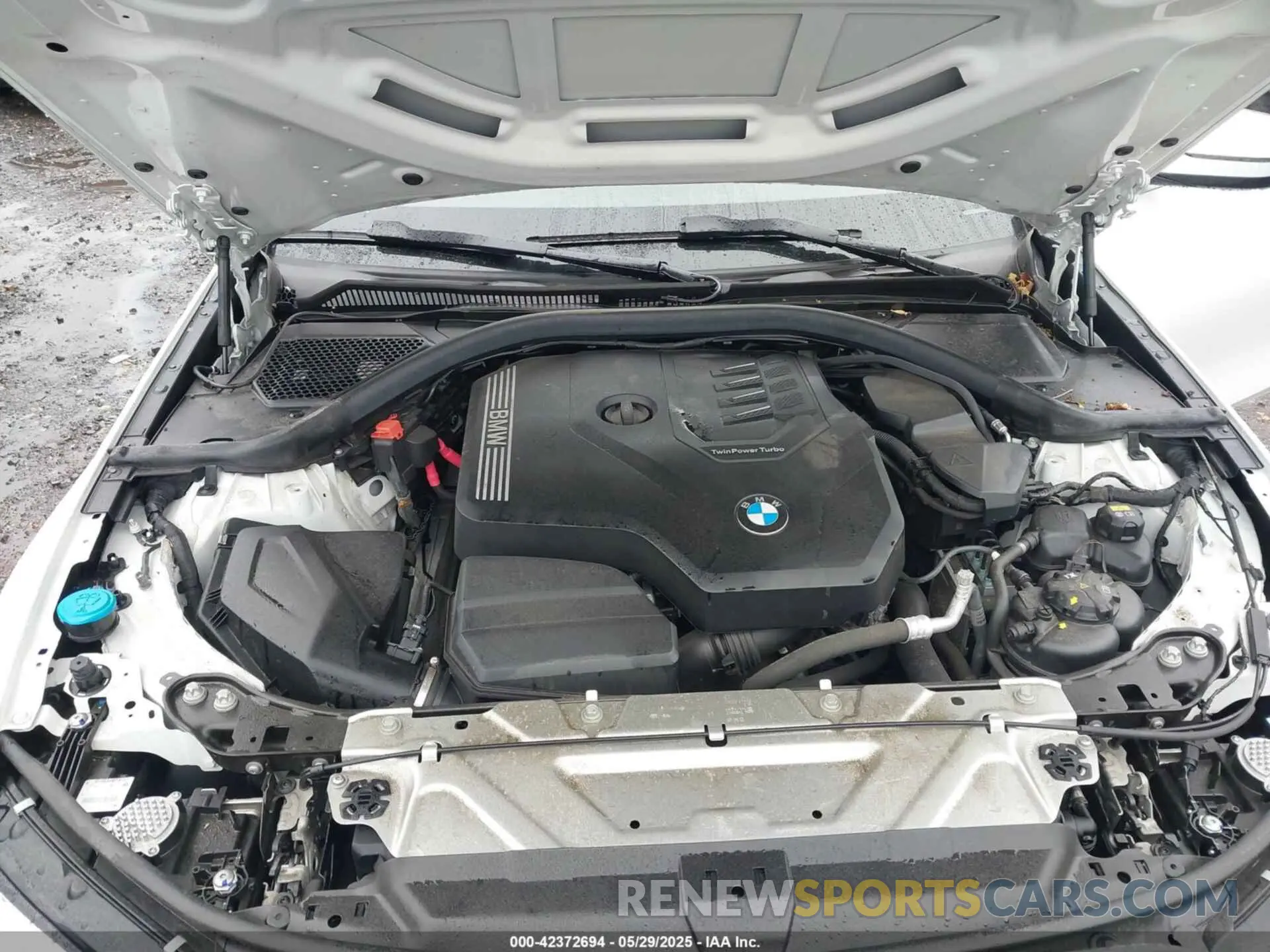 10 fotografías del automóvil dañado 3MW5R7J07M8B73428 BMW 330I 2021