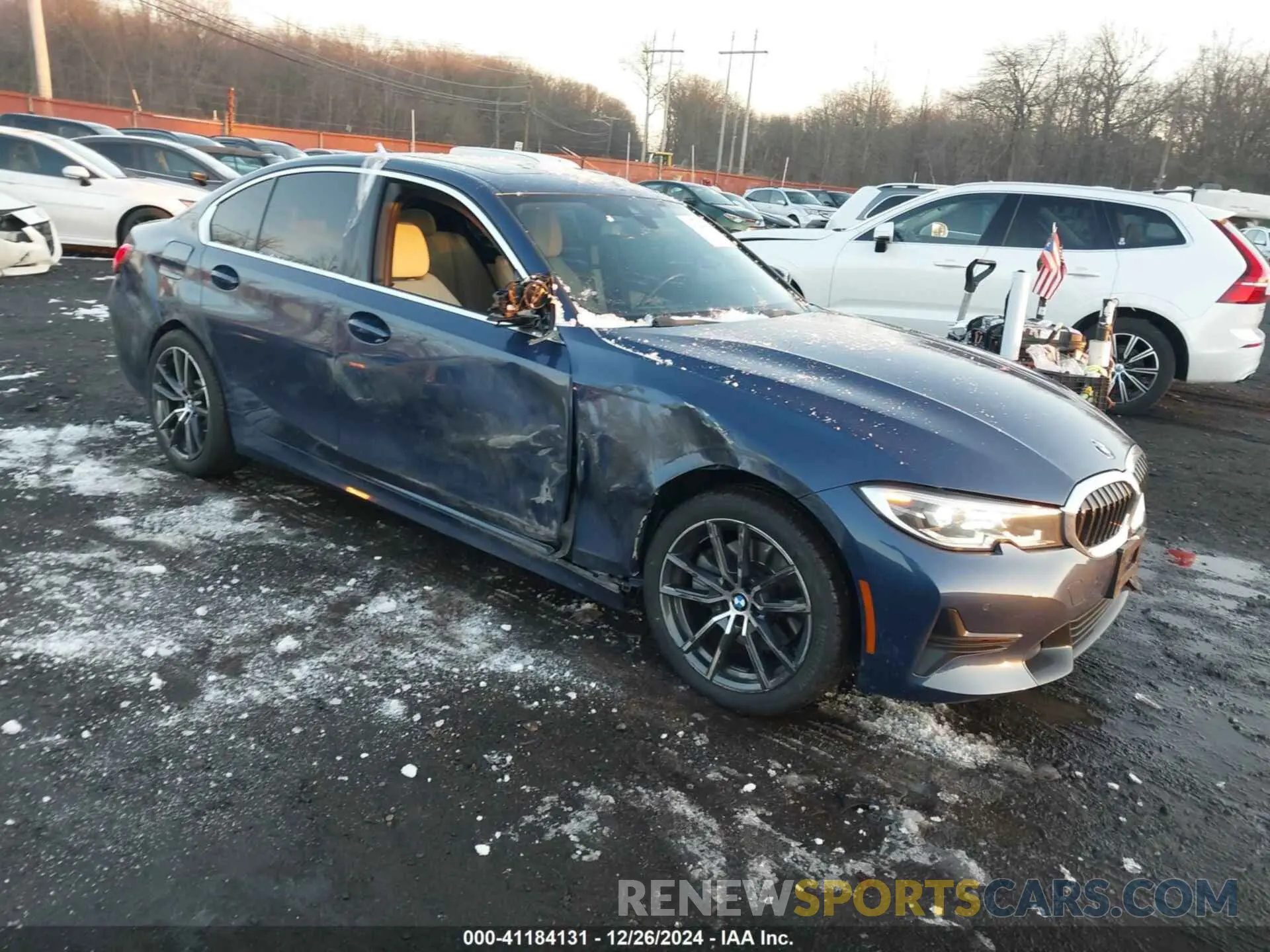 1 fotografías del automóvil dañado 3MW5R7J07M8C10185 BMW 330I 2021