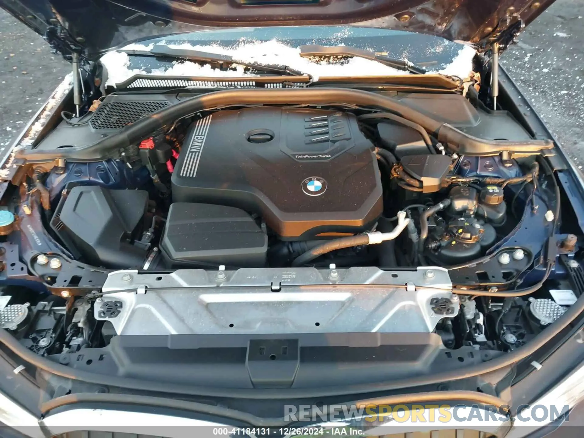 10 fotografías del automóvil dañado 3MW5R7J07M8C10185 BMW 330I 2021