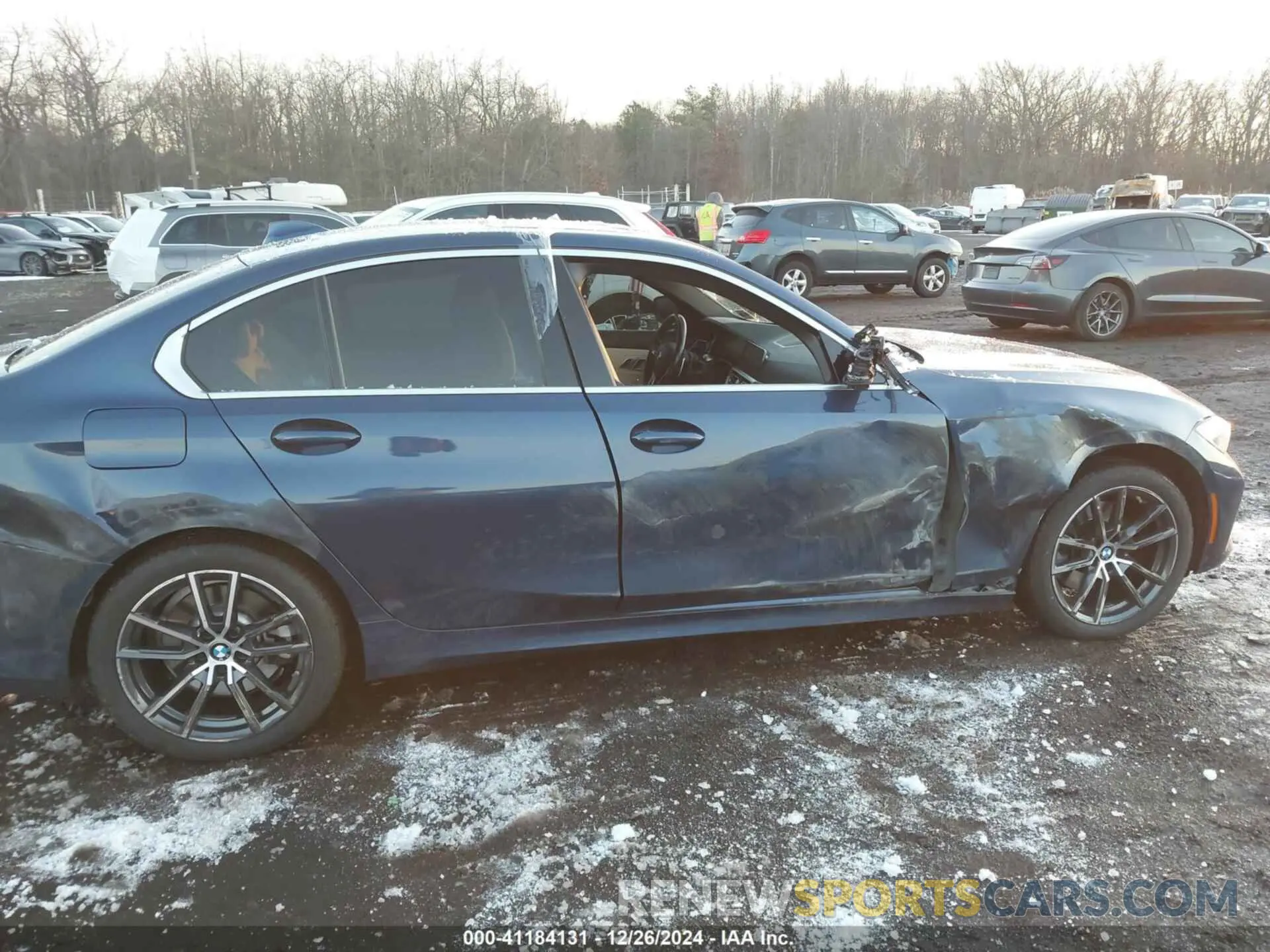 6 fotografías del automóvil dañado 3MW5R7J07M8C10185 BMW 330I 2021