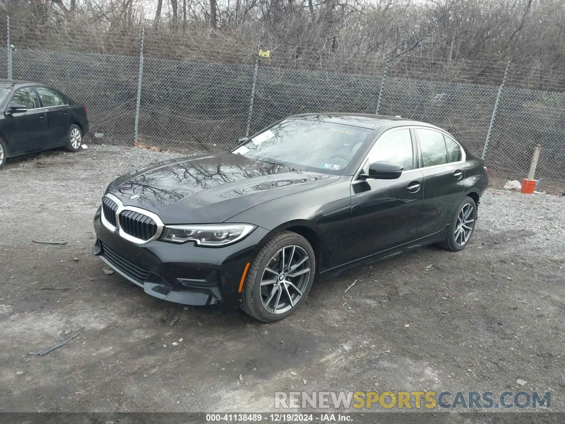 2 fotografías del automóvil dañado 3MW5R7J08M8B64253 BMW 330I 2021