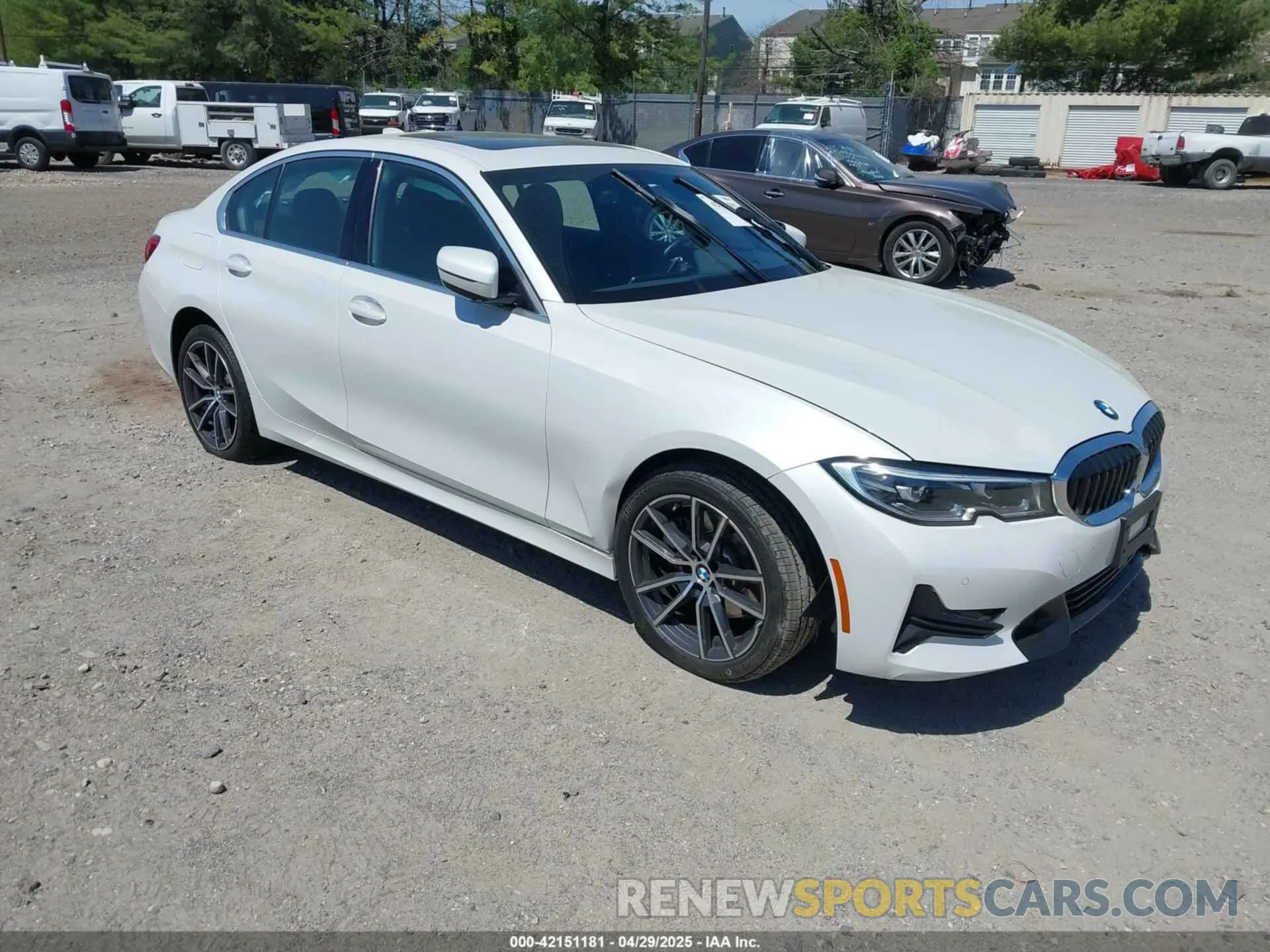 1 fotografías del automóvil dañado 3MW5R7J08M8B64656 BMW 330I 2021