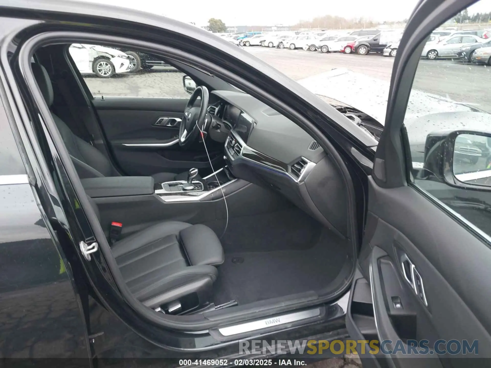 5 fotografías del automóvil dañado 3MW5R7J08M8C16500 BMW 330I 2021