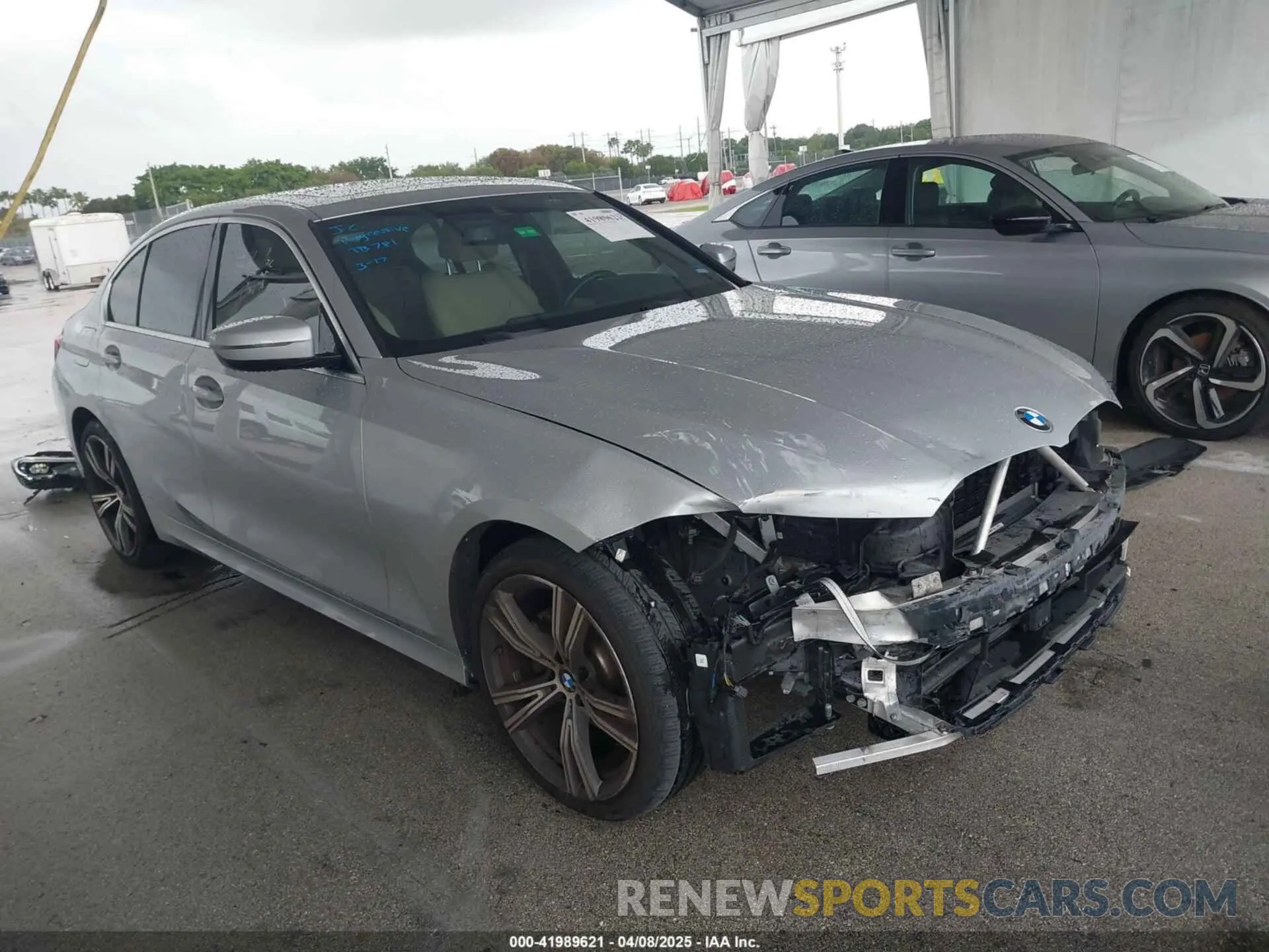 1 fotografías del automóvil dañado WBA5R1C0XMFL39992 BMW 330I 2021