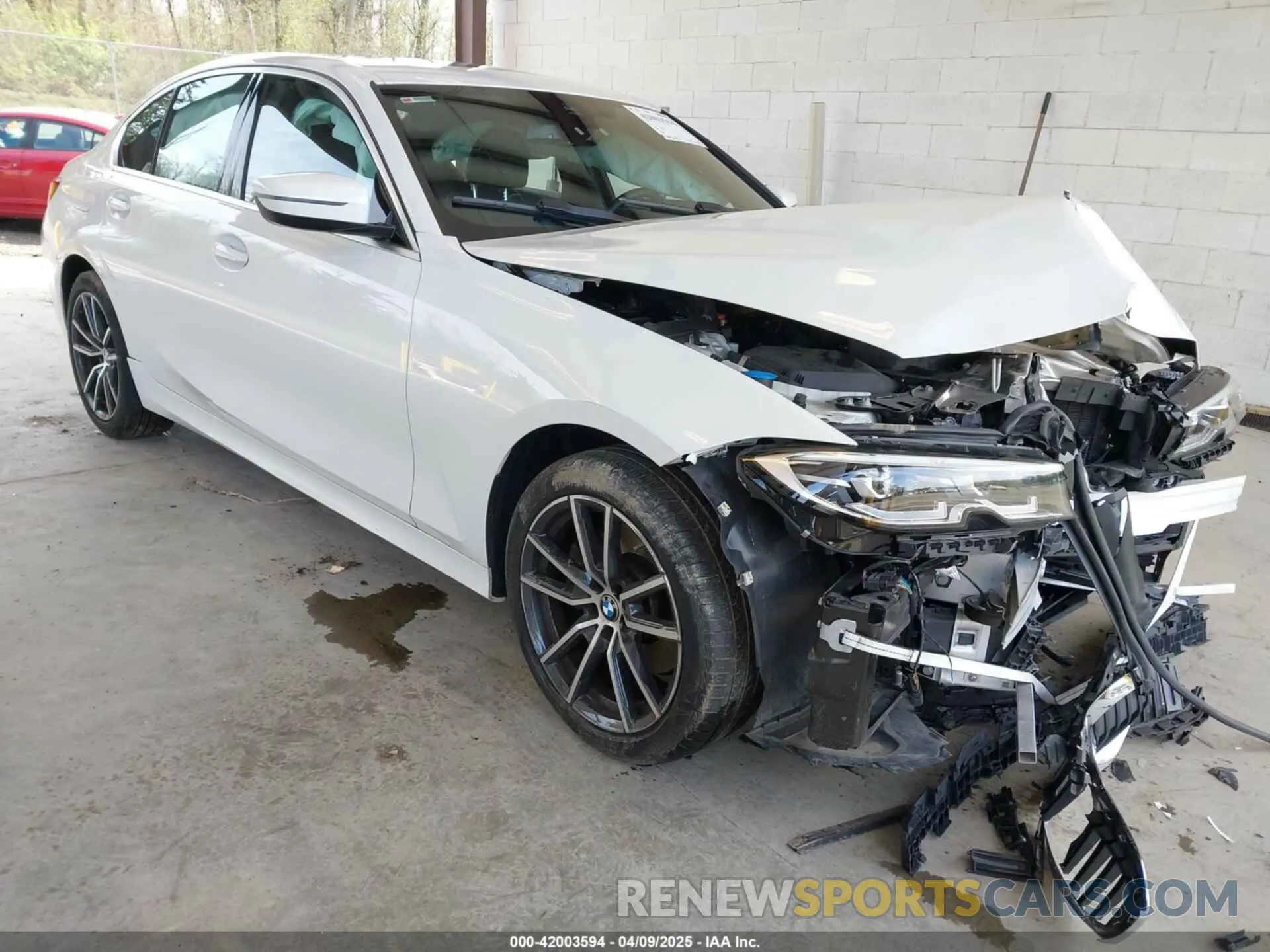 1 fotografías del automóvil dañado WBA5R7C01MFL54366 BMW 330I 2021