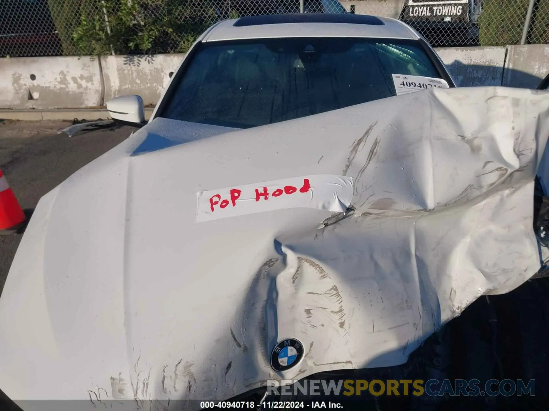 10 fotografías del automóvil dañado 3MW5R1J00N8C46573 BMW 330I 2022