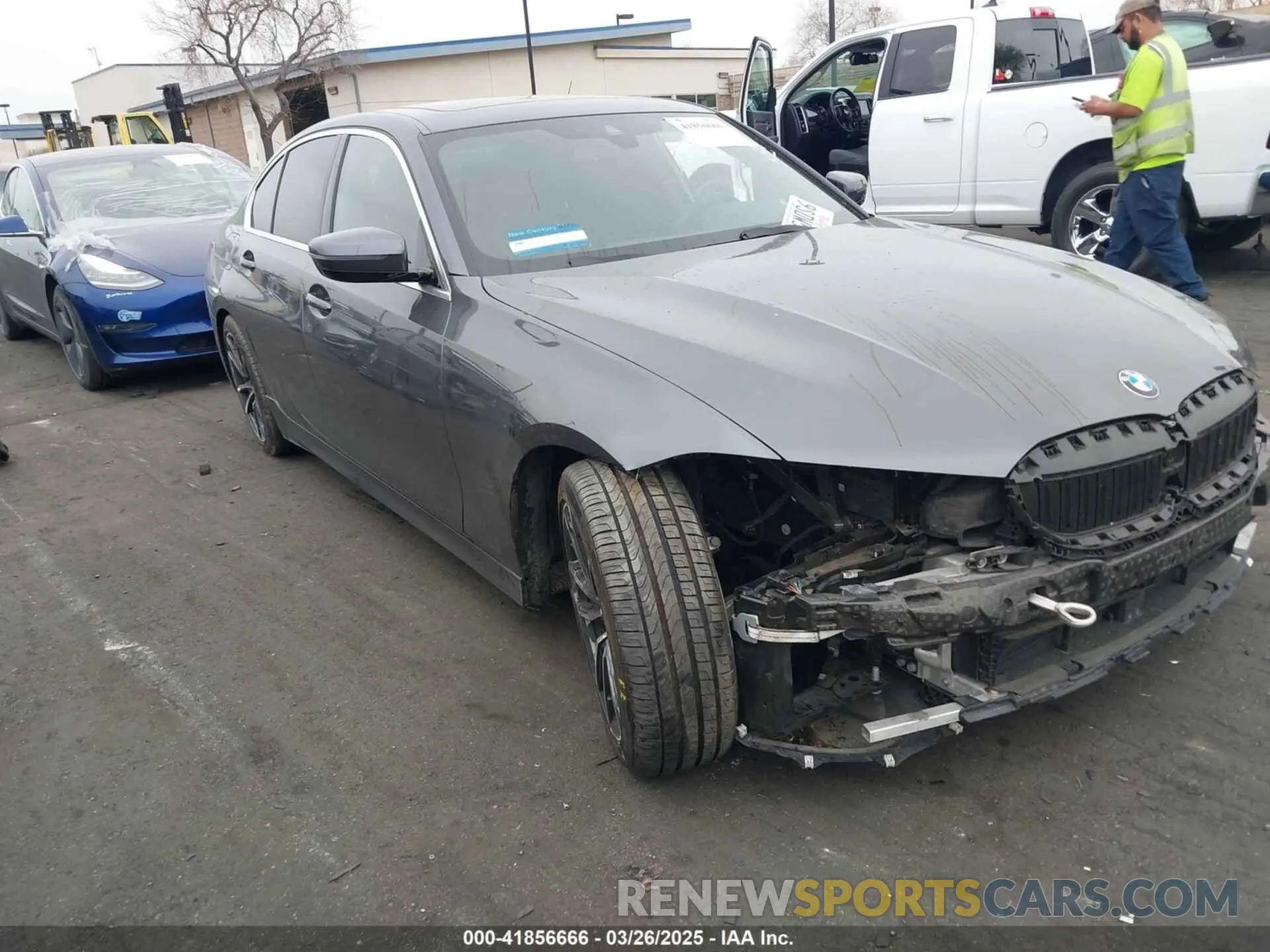 1 fotografías del automóvil dañado 3MW5R1J01N8C33802 BMW 330I 2022