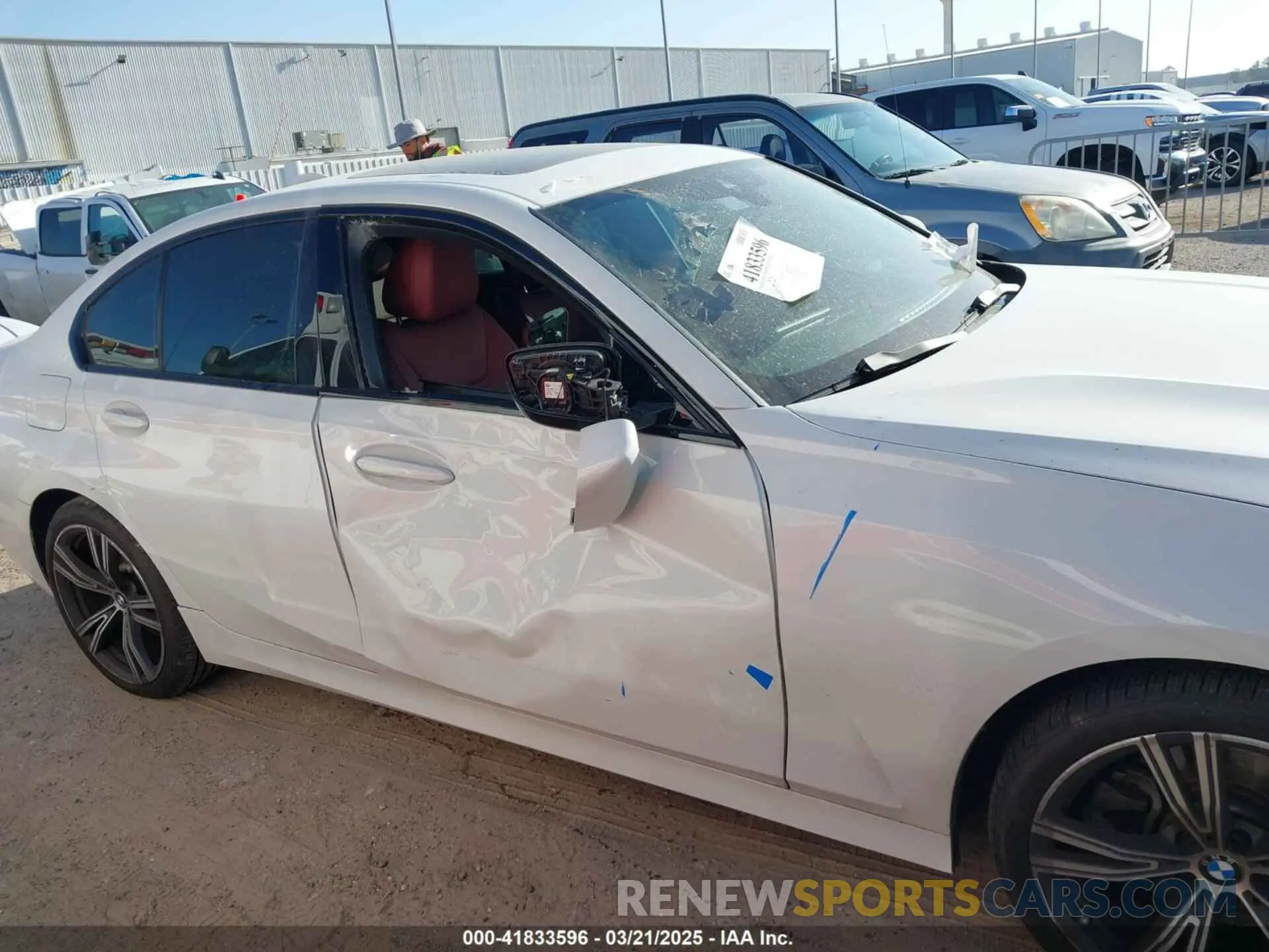 13 fotografías del automóvil dañado 3MW5R1J01N8C72194 BMW 330I 2022