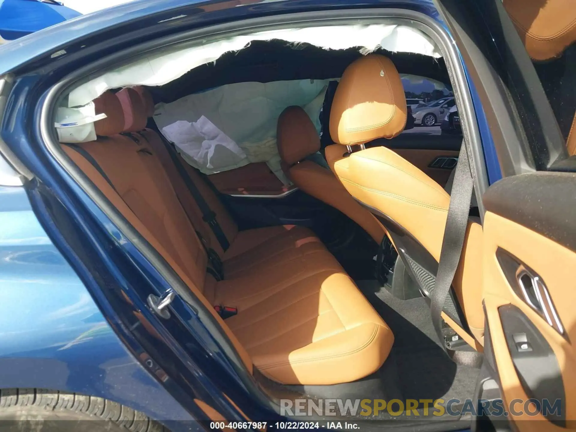 8 fotografías del automóvil dañado 3MW5R1J02N8C27863 BMW 330I 2022