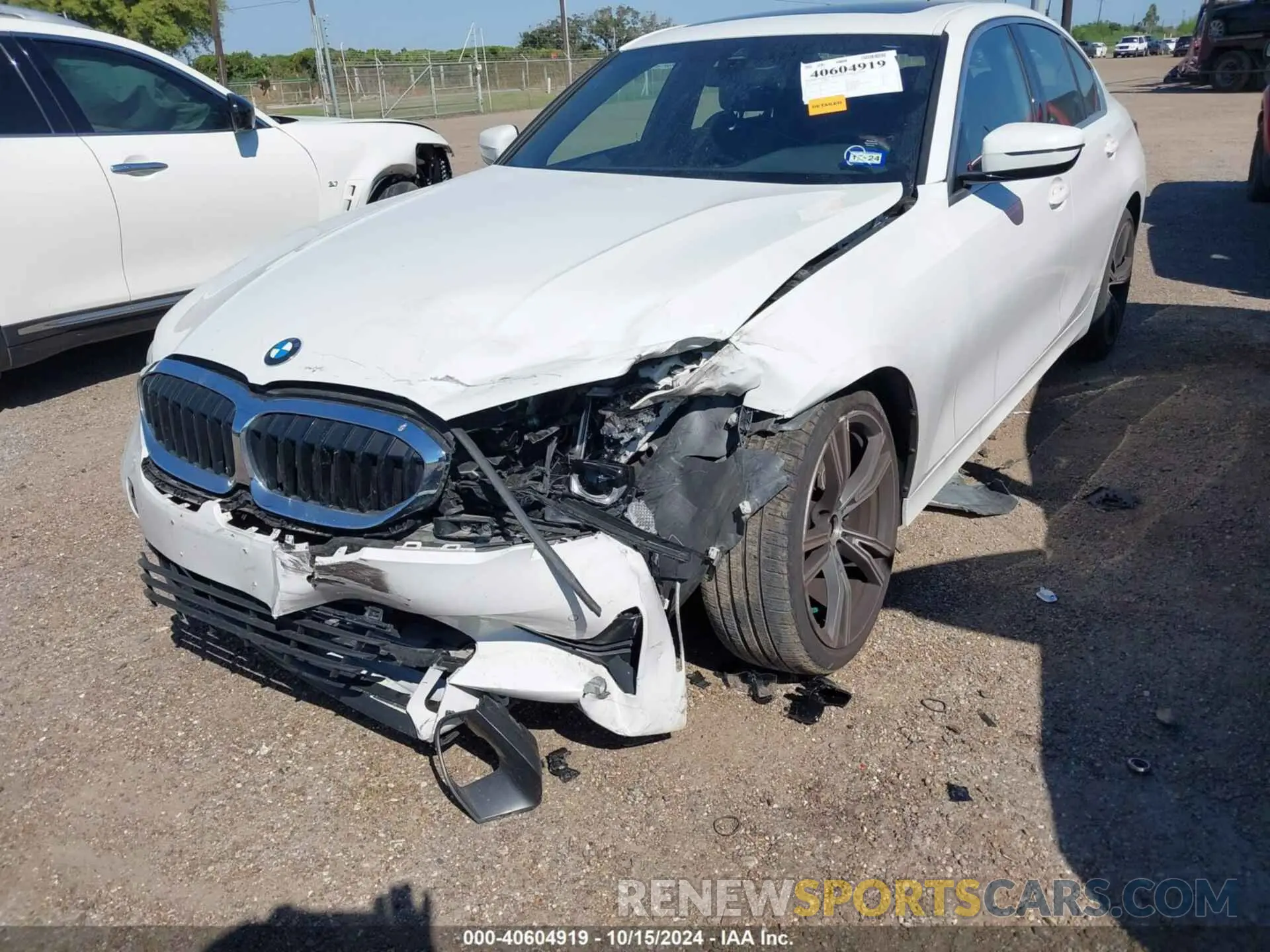 6 fotografías del automóvil dañado 3MW5R1J03N8C42775 BMW 330I 2022