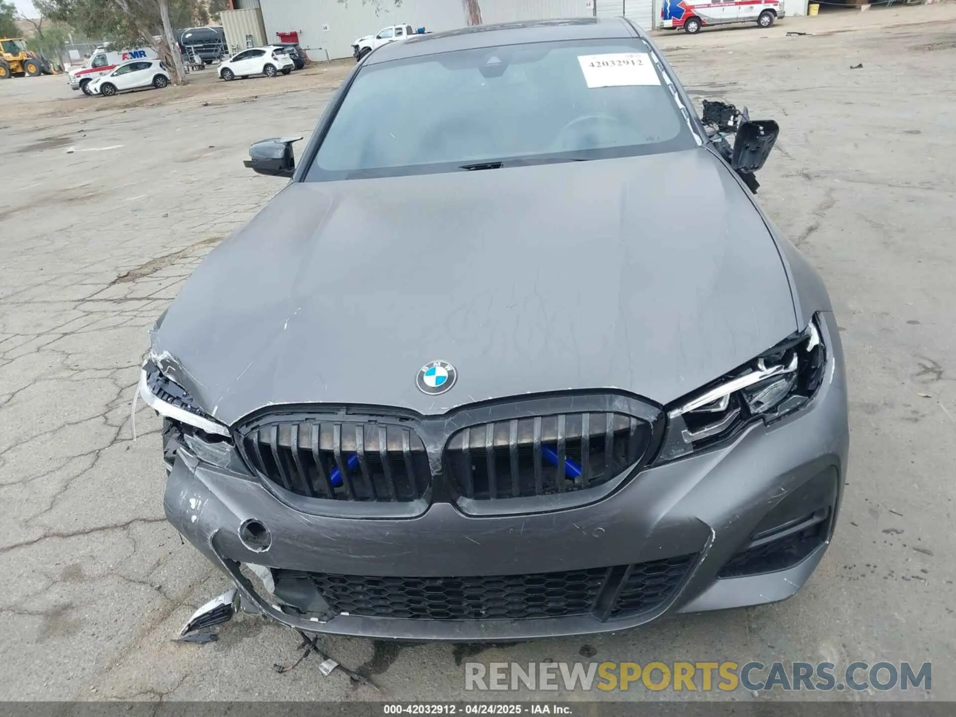 12 fotografías del automóvil dañado 3MW5R1J05N8C22351 BMW 330I 2022