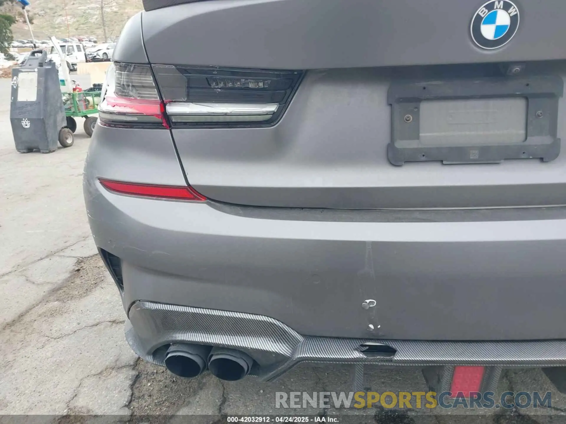 19 fotografías del automóvil dañado 3MW5R1J05N8C22351 BMW 330I 2022