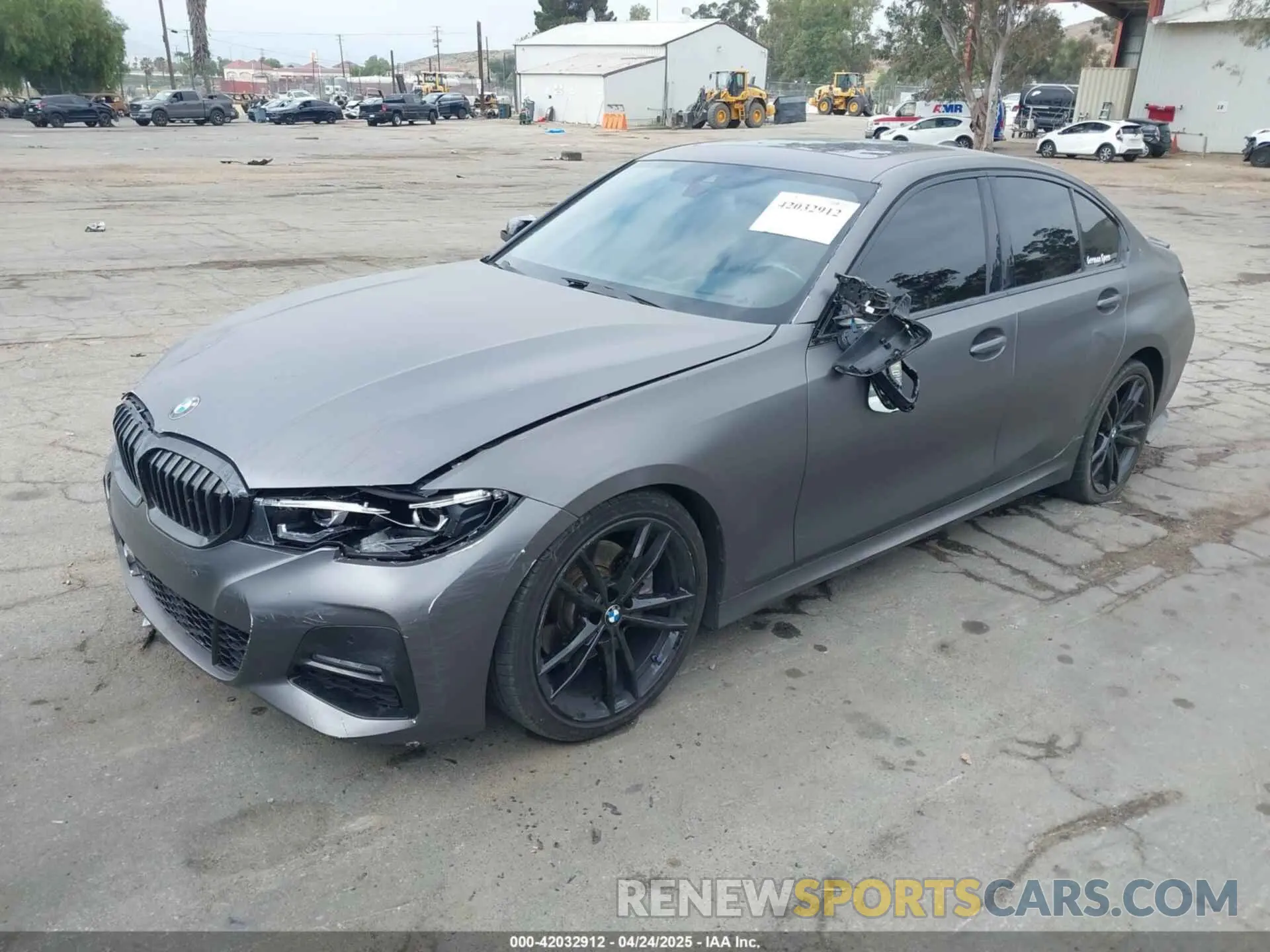 2 fotografías del automóvil dañado 3MW5R1J05N8C22351 BMW 330I 2022