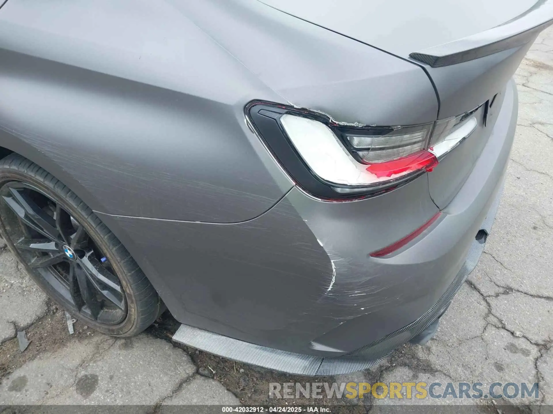 20 fotografías del automóvil dañado 3MW5R1J05N8C22351 BMW 330I 2022