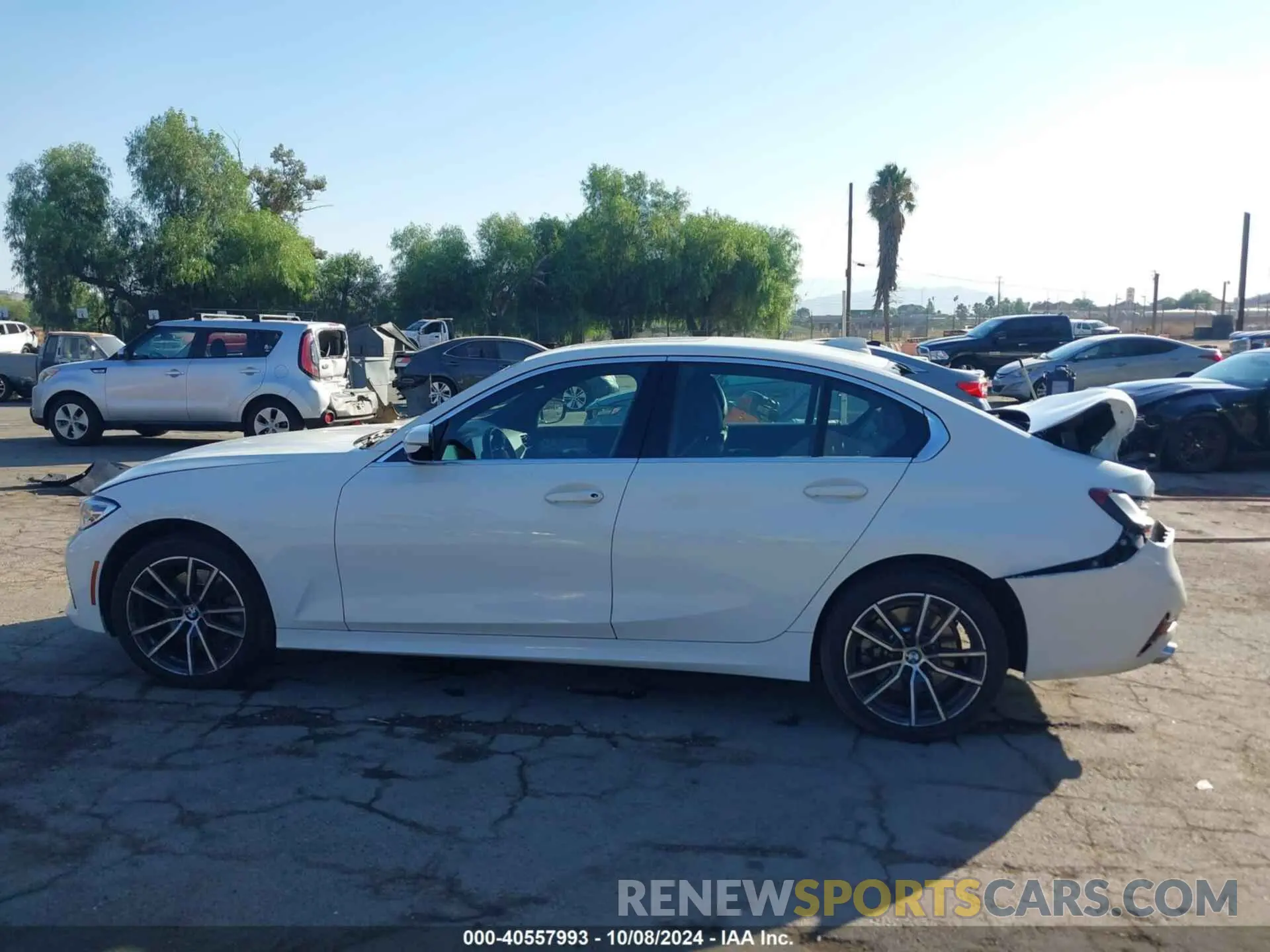 15 fotografías del automóvil dañado 3MW5R1J05N8C53583 BMW 330I 2022