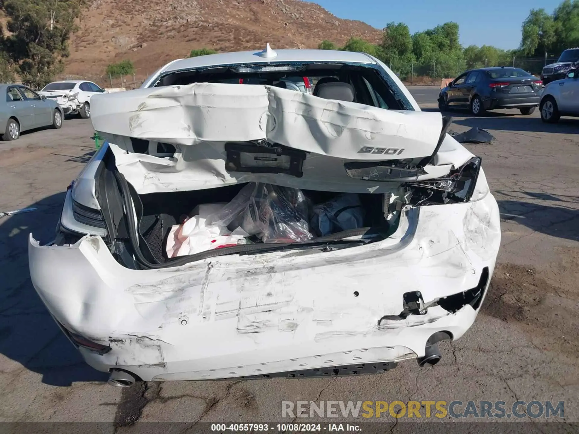 17 fotografías del automóvil dañado 3MW5R1J05N8C53583 BMW 330I 2022