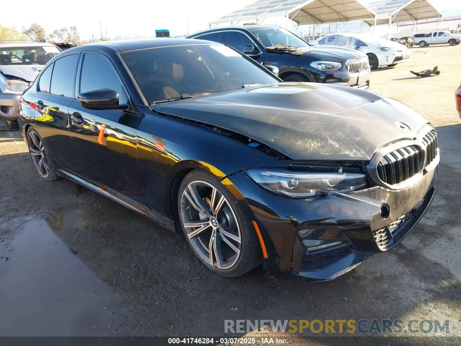 1 fotografías del automóvil dañado 3MW5R1J07N8C43380 BMW 330I 2022