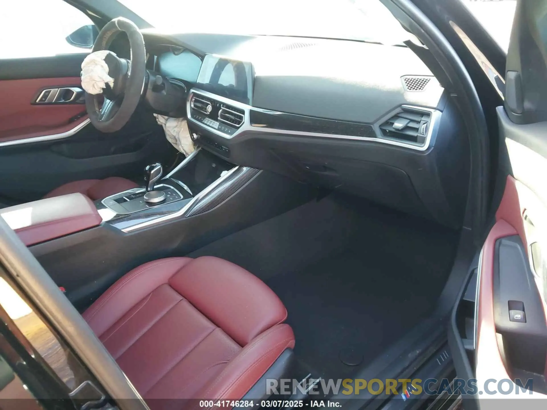 5 fotografías del automóvil dañado 3MW5R1J07N8C43380 BMW 330I 2022