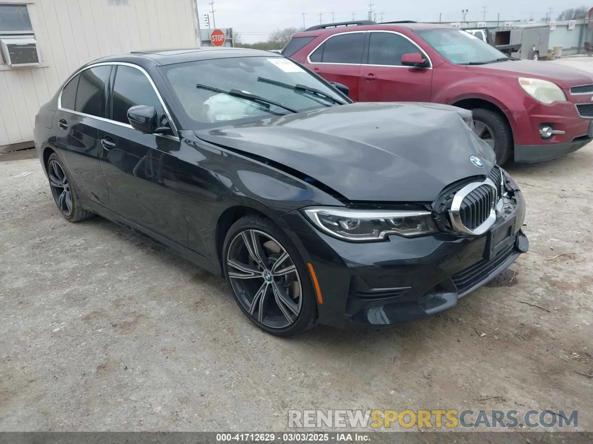 1 fotografías del automóvil dañado 3MW5R1J08N8C37393 BMW 330I 2022