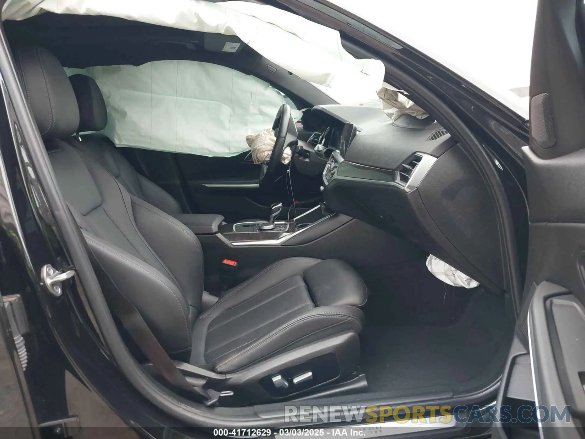 5 fotografías del automóvil dañado 3MW5R1J08N8C37393 BMW 330I 2022