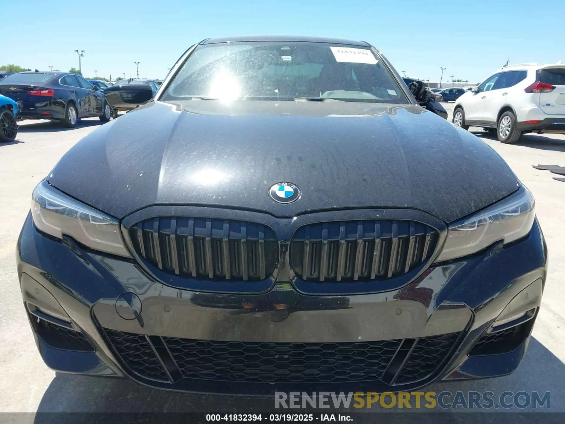 12 fotografías del automóvil dañado 3MW5R1J08N8C38592 BMW 330I 2022