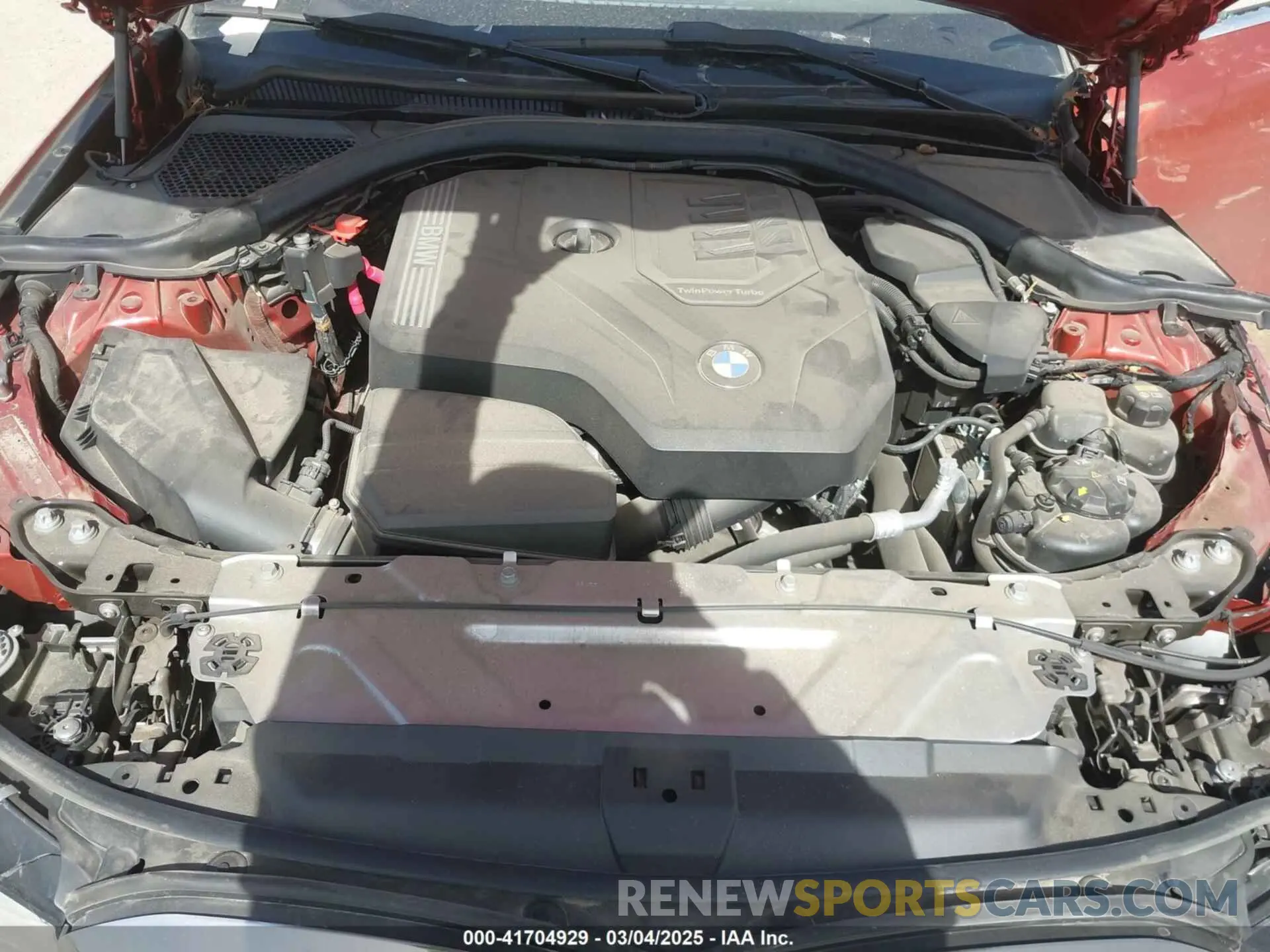 10 fotografías del automóvil dañado 3MW5R7J02N8C42866 BMW 330I 2022