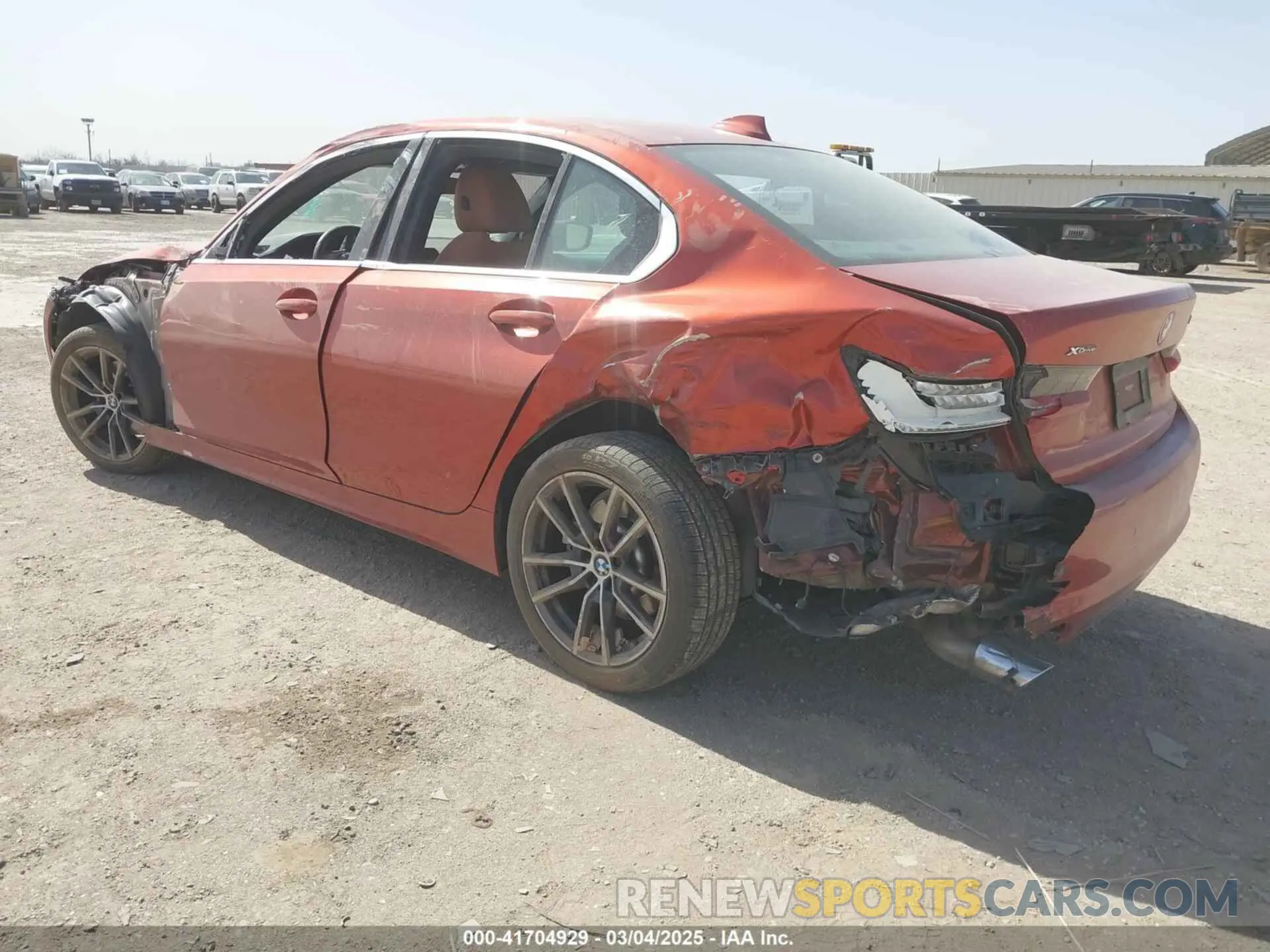 3 fotografías del automóvil dañado 3MW5R7J02N8C42866 BMW 330I 2022