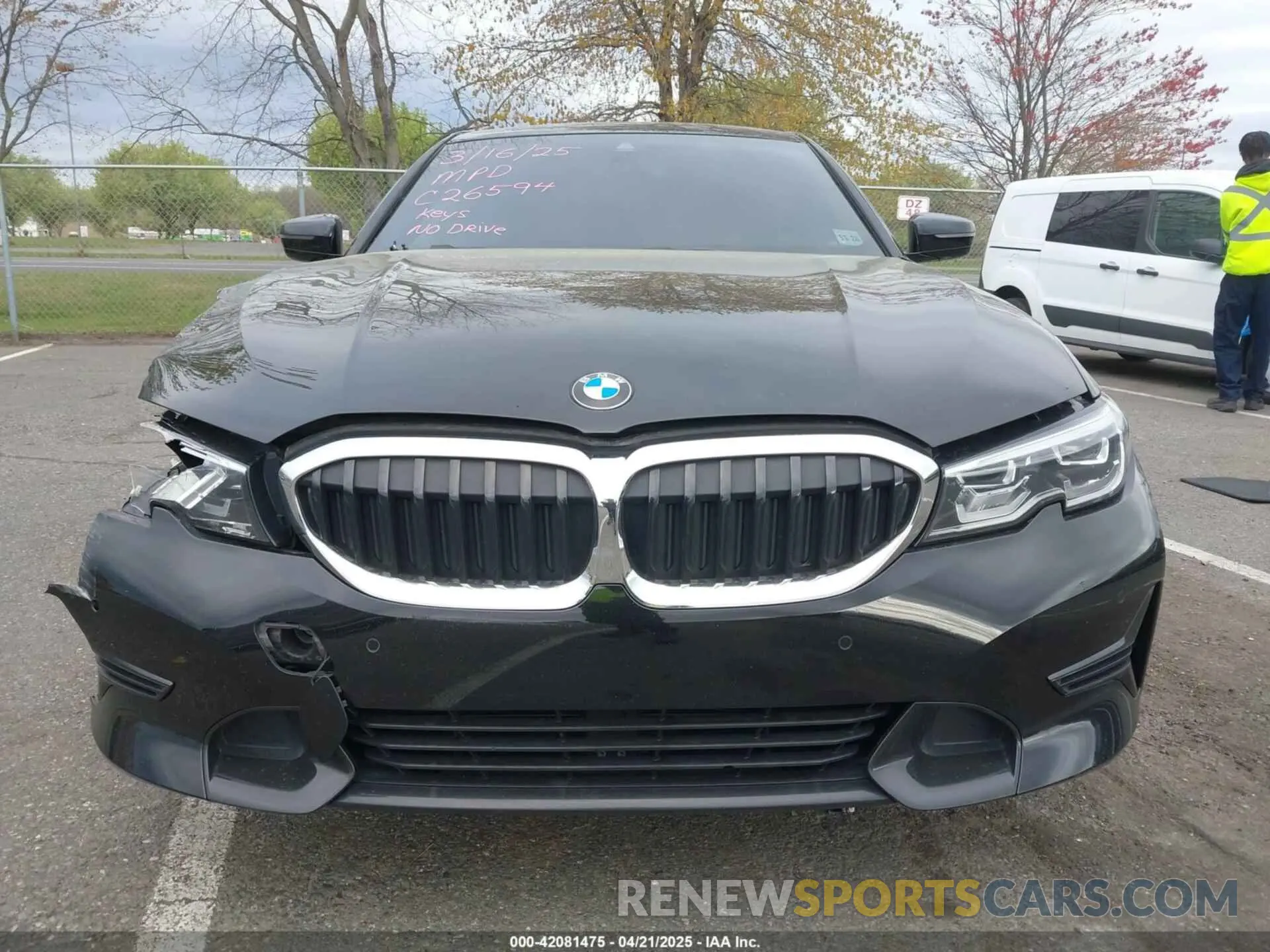 12 fotografías del automóvil dañado 3MW5R7J03N8C26594 BMW 330I 2022