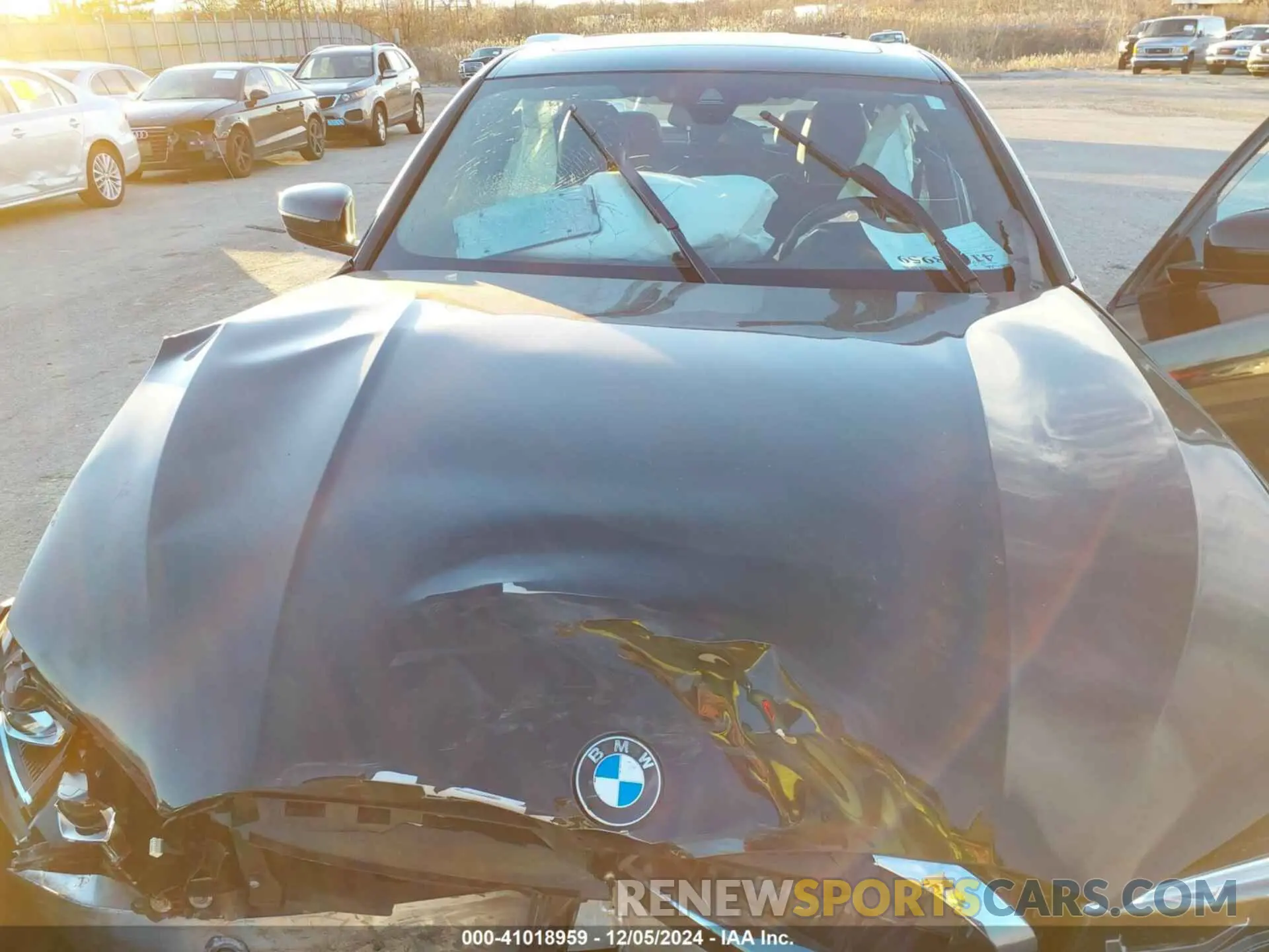 10 fotografías del automóvil dañado 3MW5R7J03N8C37885 BMW 330I 2022
