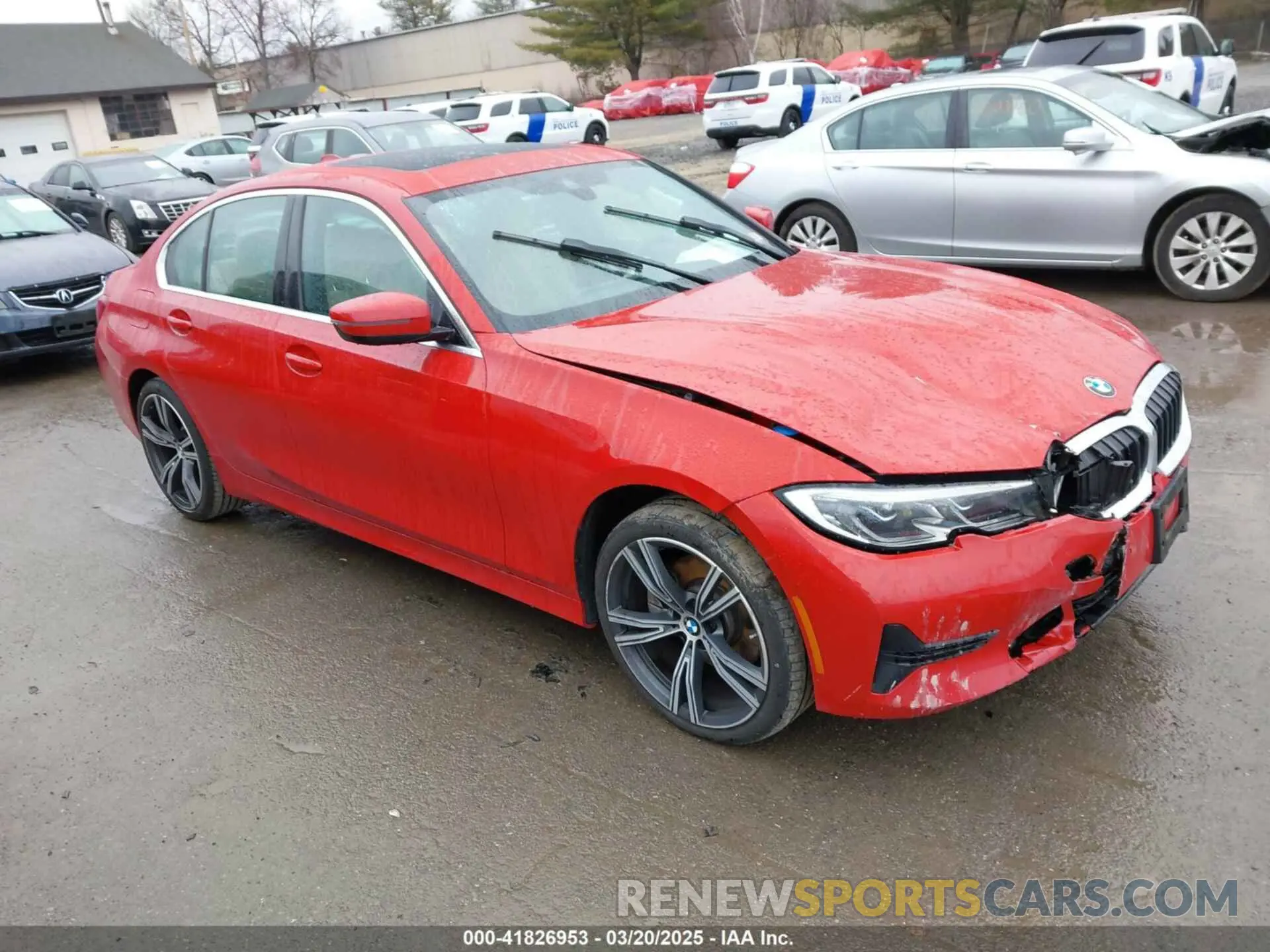 1 fotografías del automóvil dañado 3MW5R7J03N8C40477 BMW 330I 2022