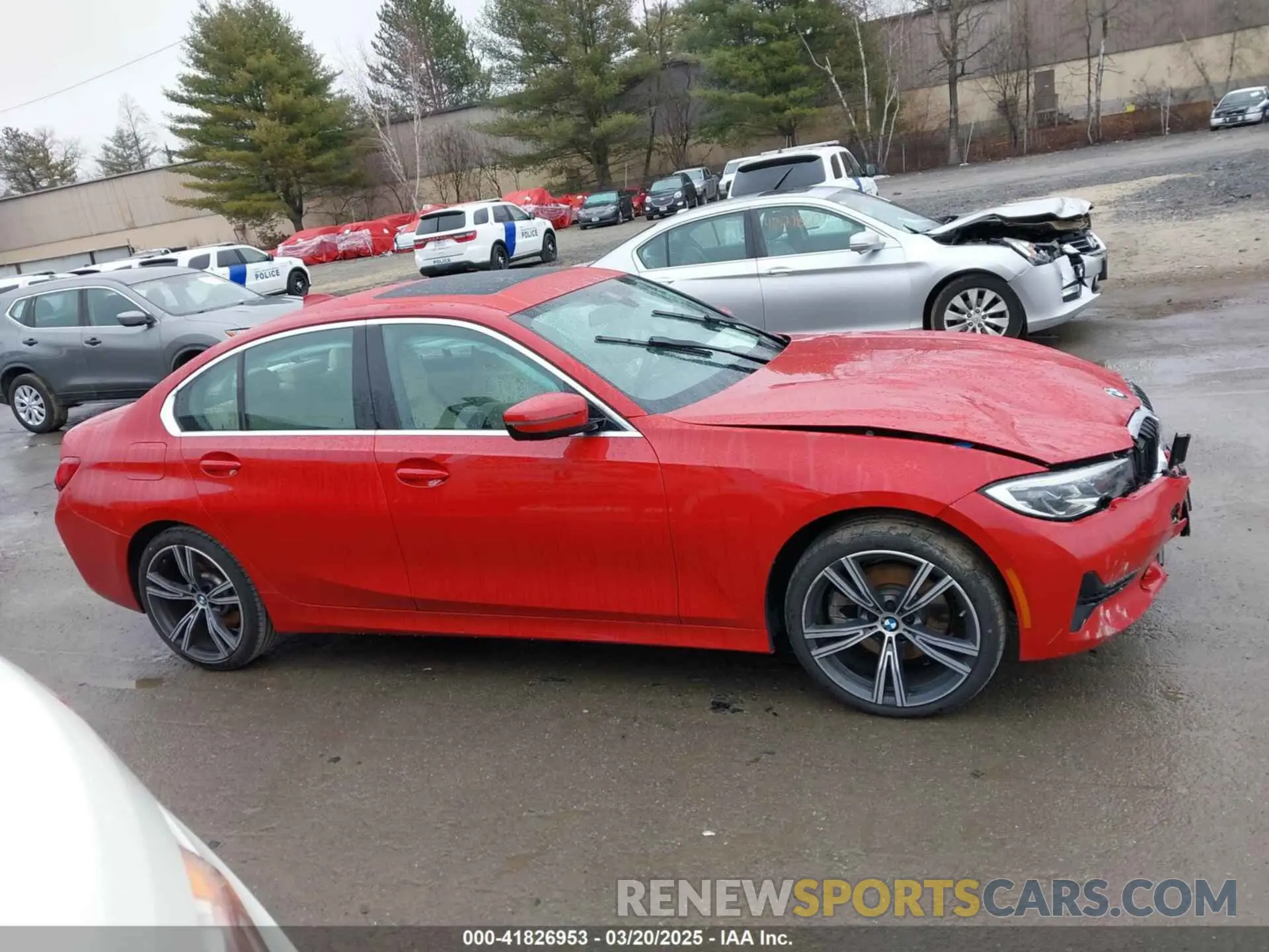 13 fotografías del automóvil dañado 3MW5R7J03N8C40477 BMW 330I 2022