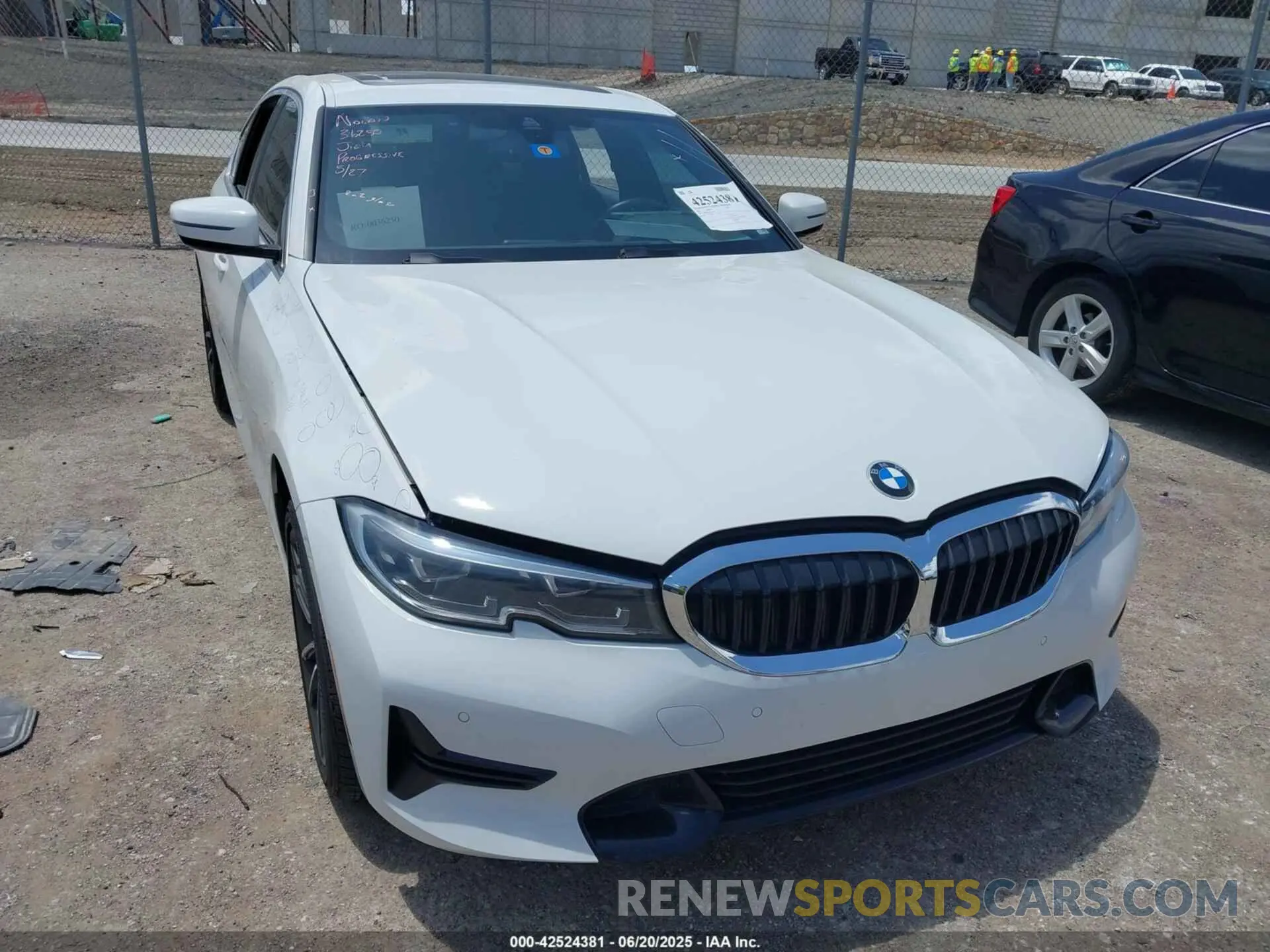 1 fotografías del automóvil dañado 3MW5R7J03N8C52967 BMW 330I 2022