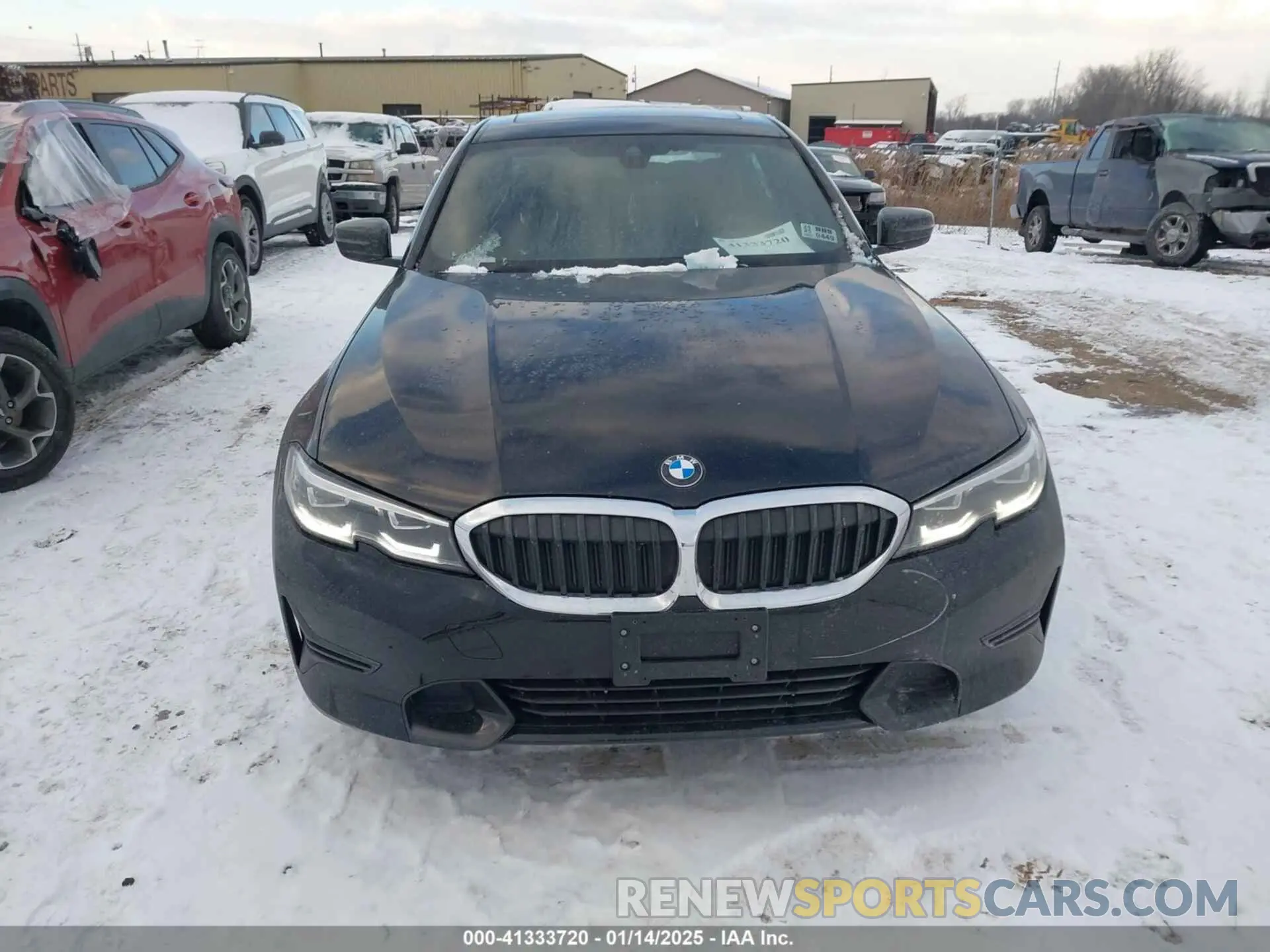 12 fotografías del automóvil dañado 3MW5R7J09N8C42010 BMW 330I 2022