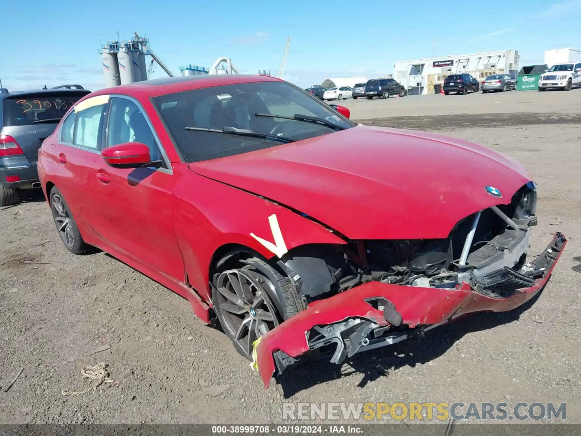 1 fotografías del automóvil dañado 3MW5R7J0XN8C66171 BMW 330I 2022