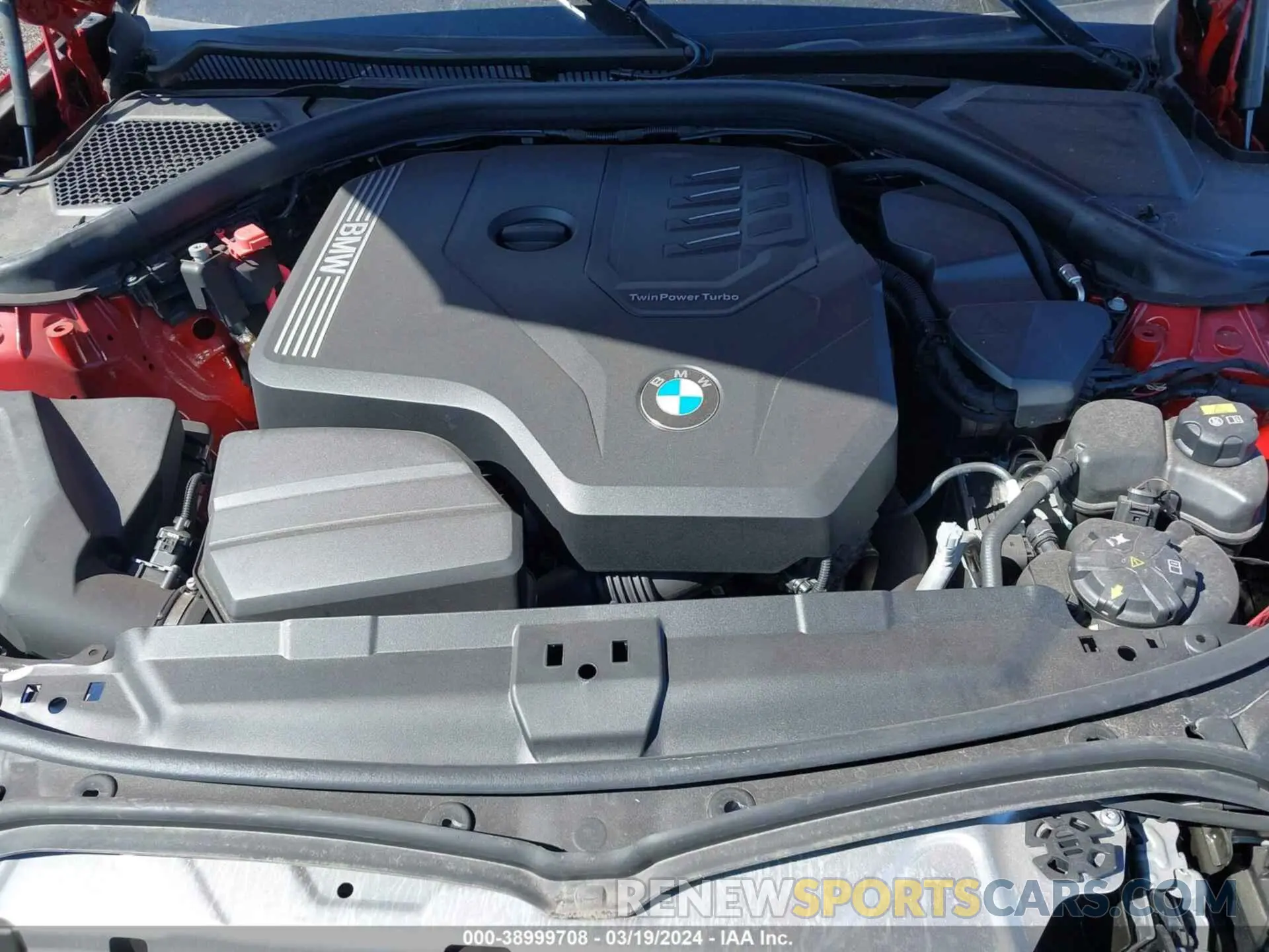 10 fotografías del automóvil dañado 3MW5R7J0XN8C66171 BMW 330I 2022