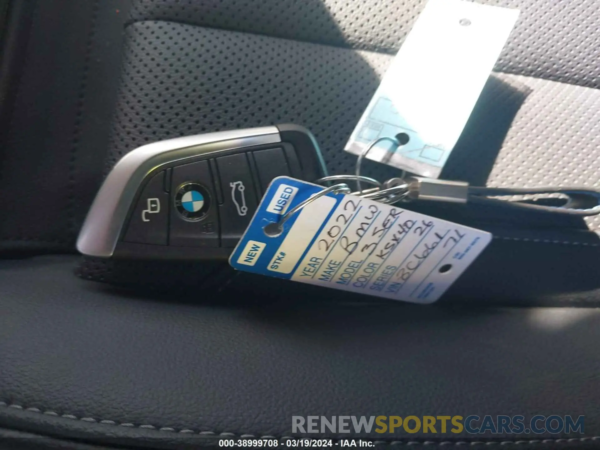 11 fotografías del automóvil dañado 3MW5R7J0XN8C66171 BMW 330I 2022