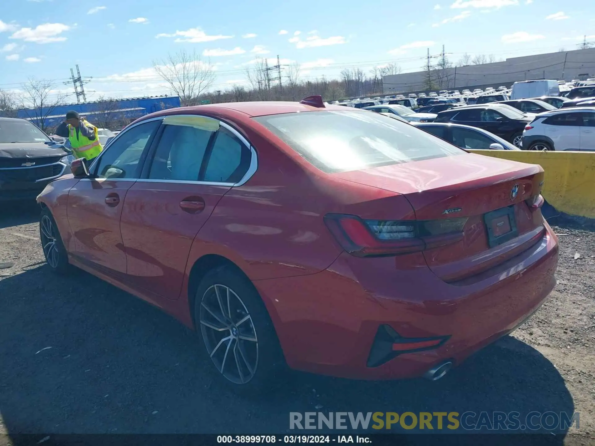 3 fotografías del automóvil dañado 3MW5R7J0XN8C66171 BMW 330I 2022