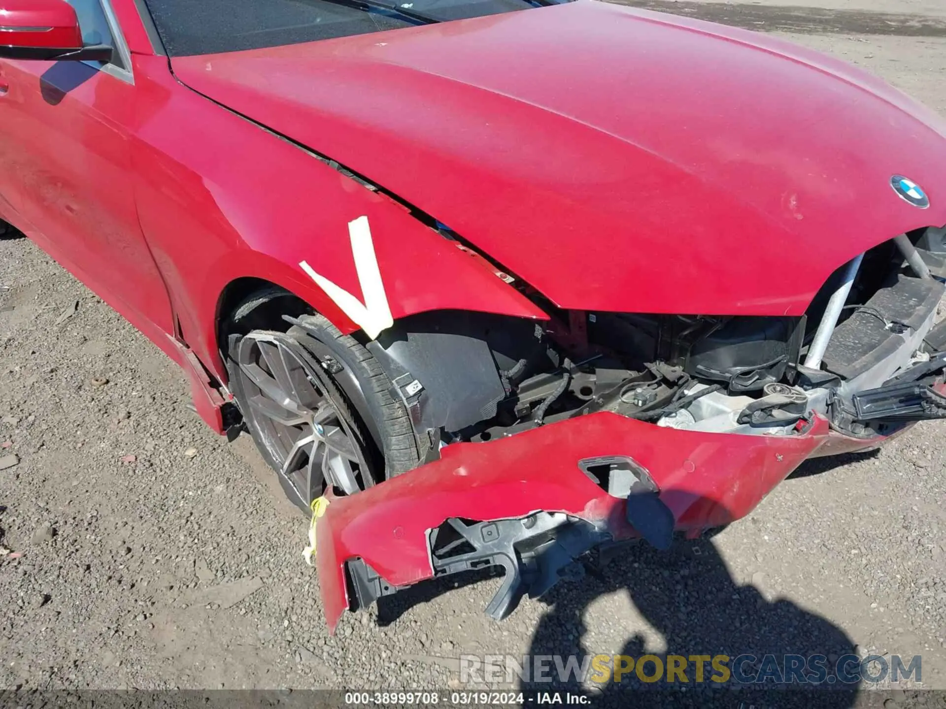 6 fotografías del automóvil dañado 3MW5R7J0XN8C66171 BMW 330I 2022