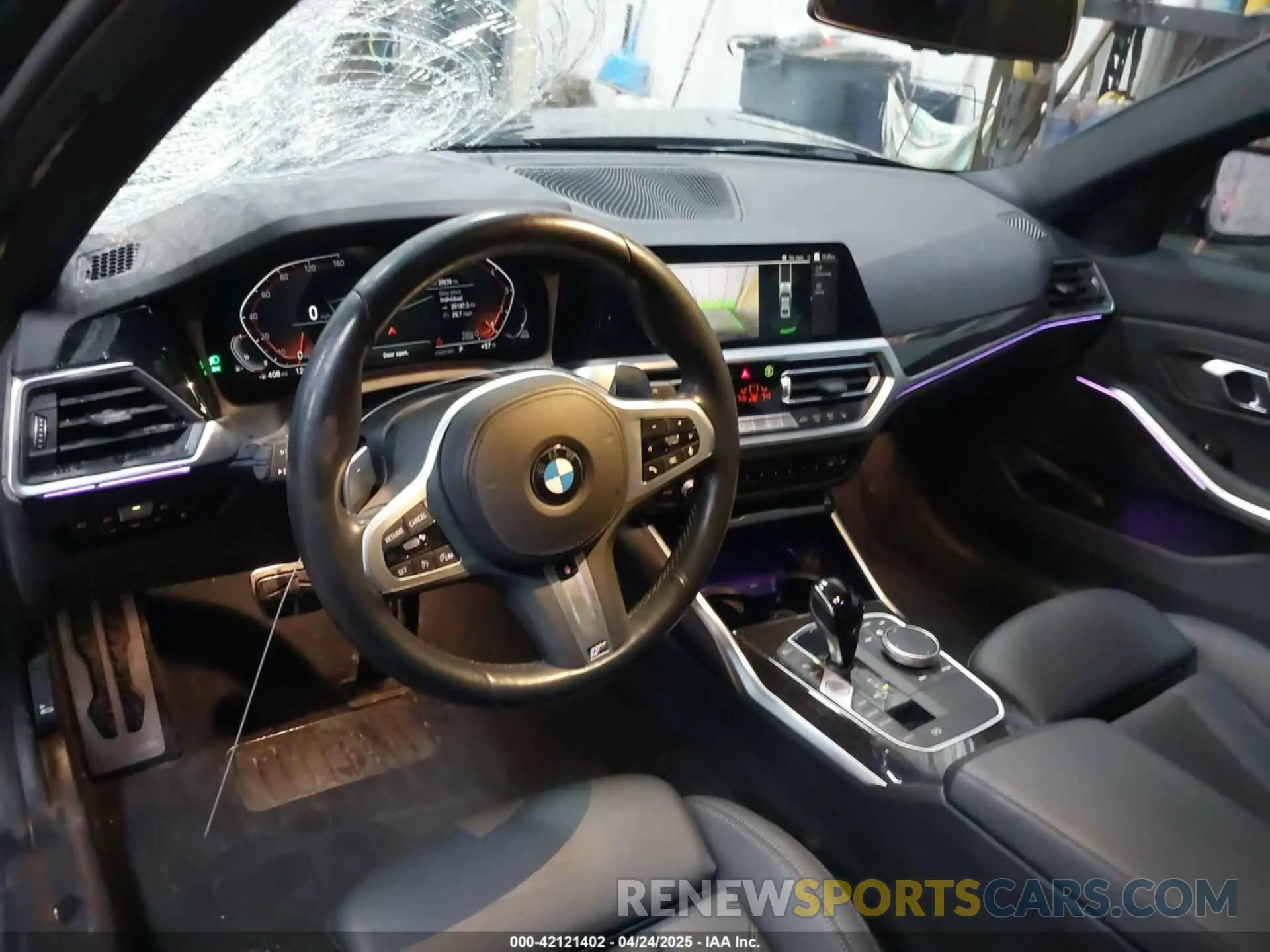 19 fotografías del automóvil dañado 3MW5R7J0XN8C70303 BMW 330I 2022