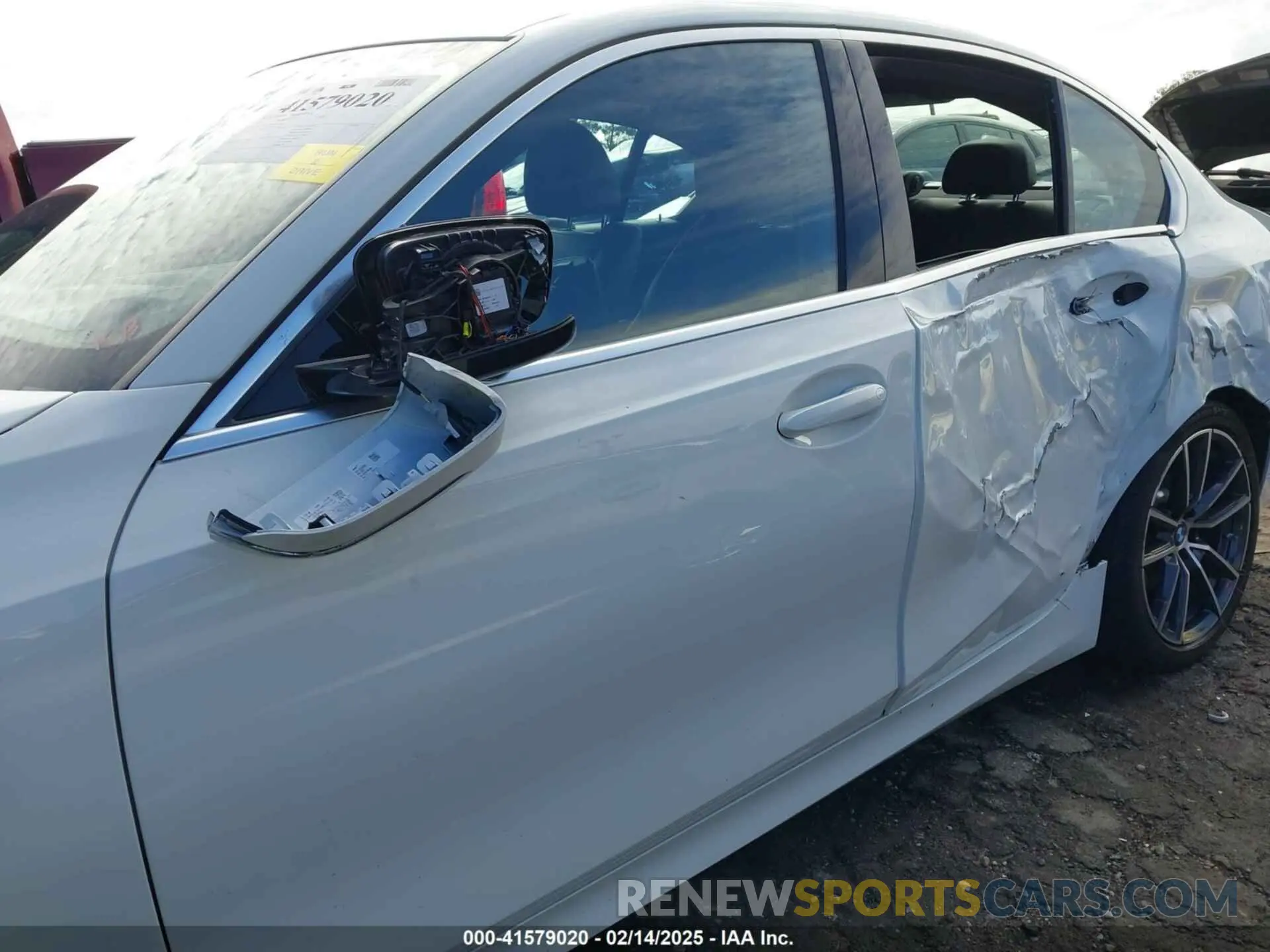 6 fotografías del automóvil dañado WBA5R1C01NFM20381 BMW 330I 2022