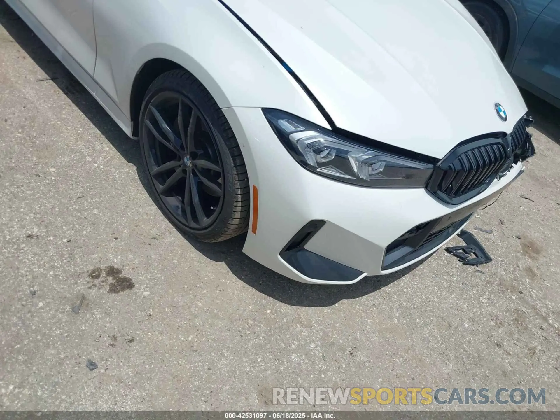 6 fotografías del automóvil dañado 3MW69FF03P8D11459 BMW 330I 2023