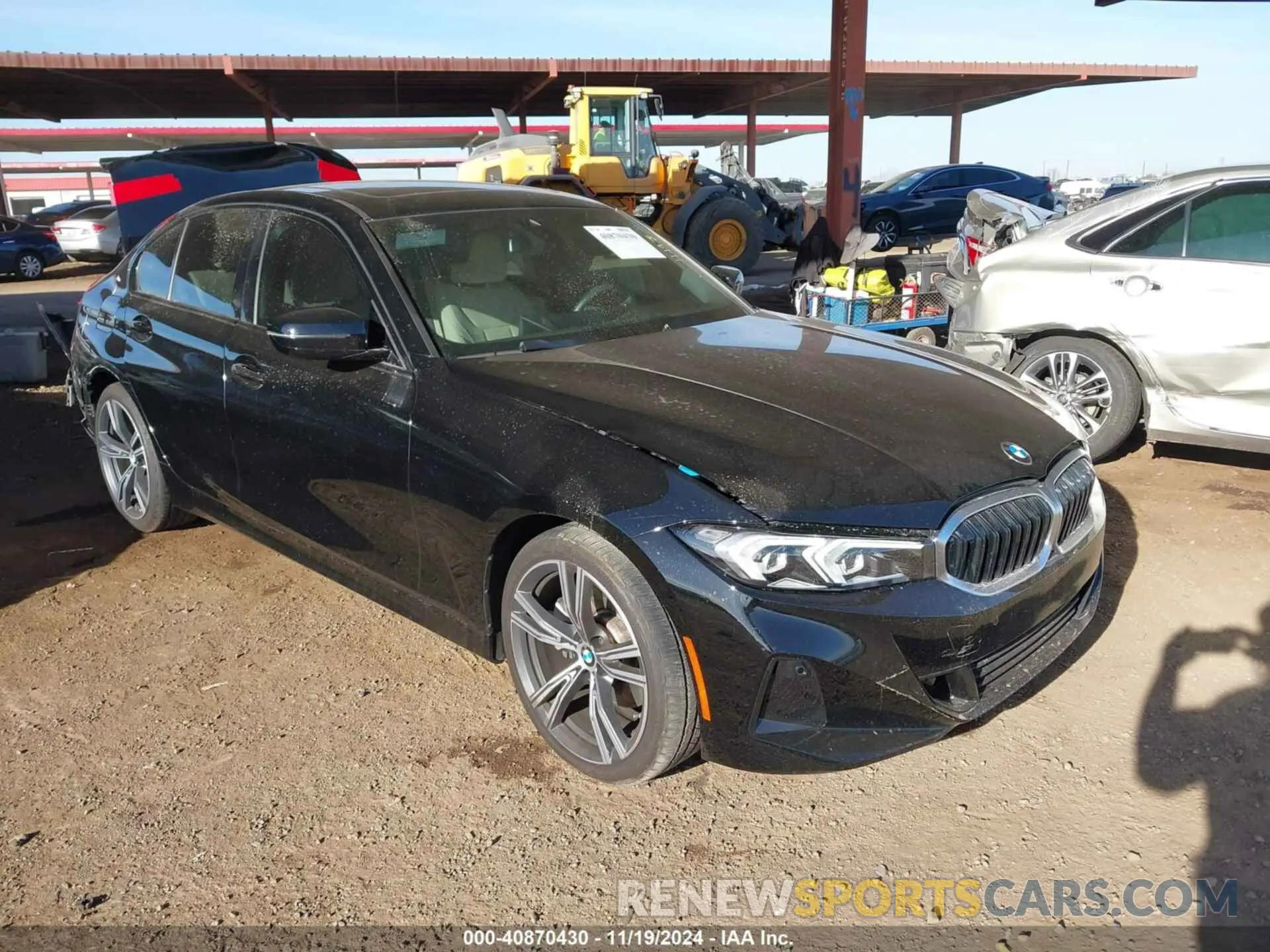 1 fotografías del automóvil dañado 3MW69FF06P8D68805 BMW 330I 2023