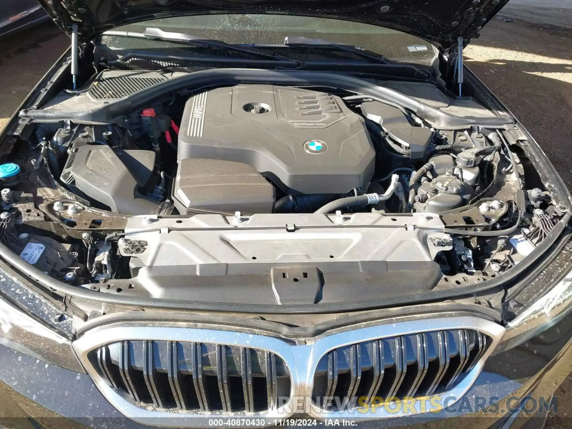 10 fotografías del automóvil dañado 3MW69FF06P8D68805 BMW 330I 2023