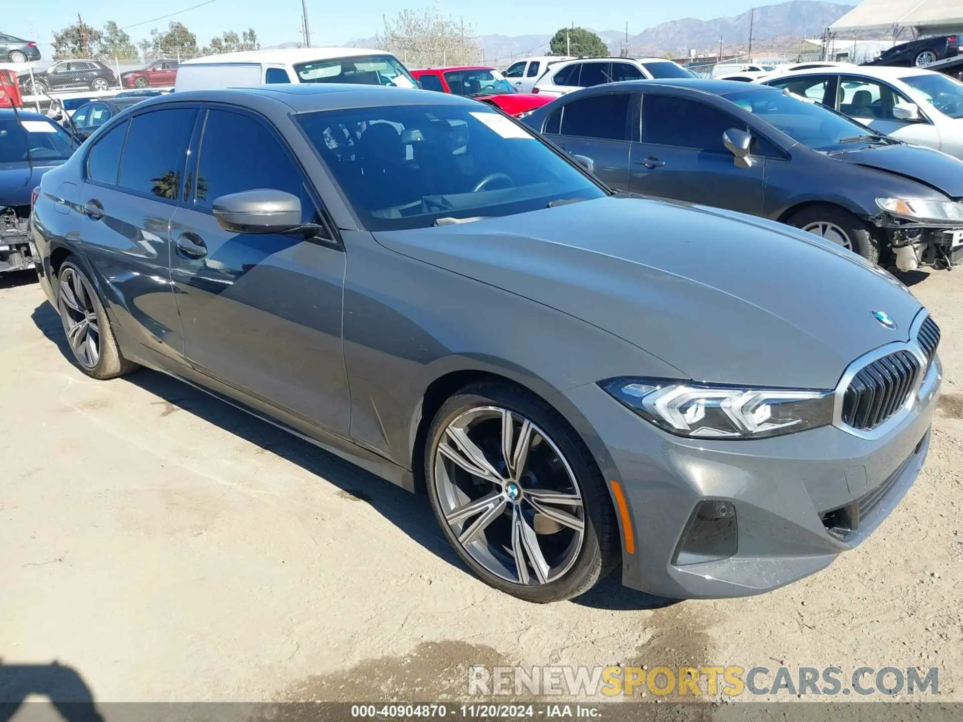 1 fotografías del automóvil dañado 3MW69FF08P8D47180 BMW 330I 2023